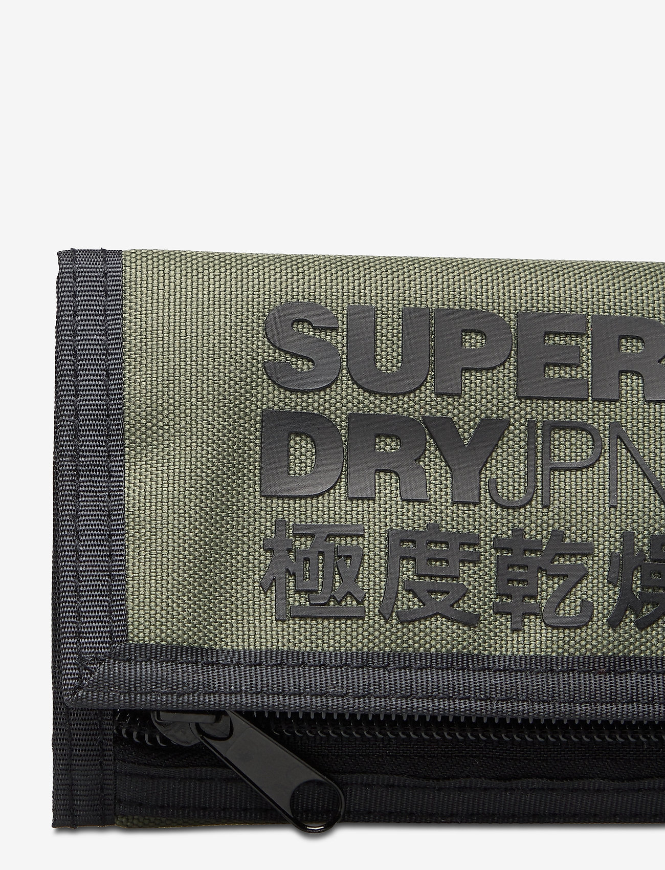 Superdry - TRI_FOLD POLYESTER WALLET - chive - 3