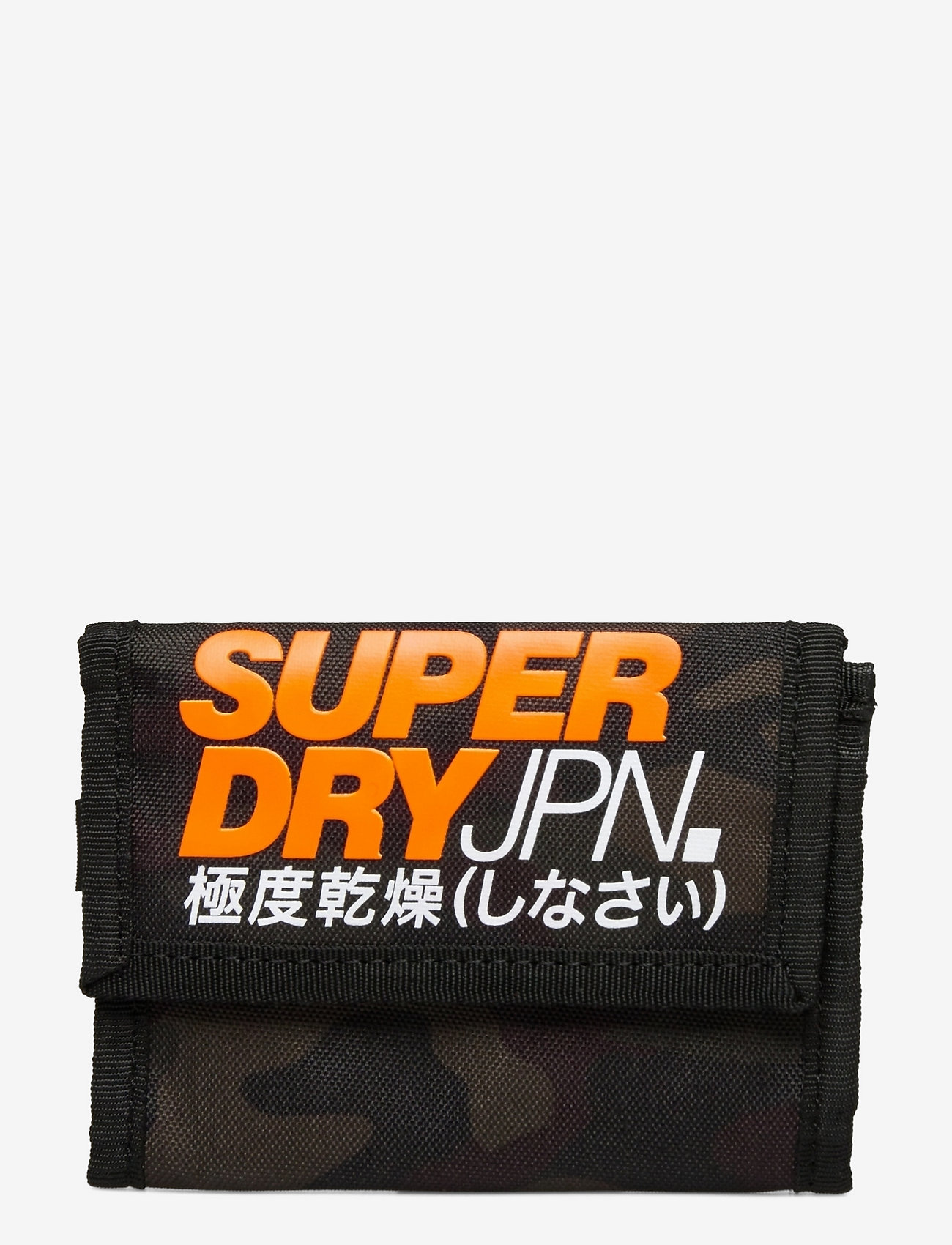 T CAMO VELCRO WALLET - GREEN CAMO