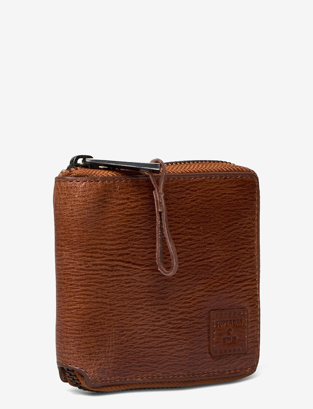 Superdry - BENSON ZIP WALLET - dark tan - 2