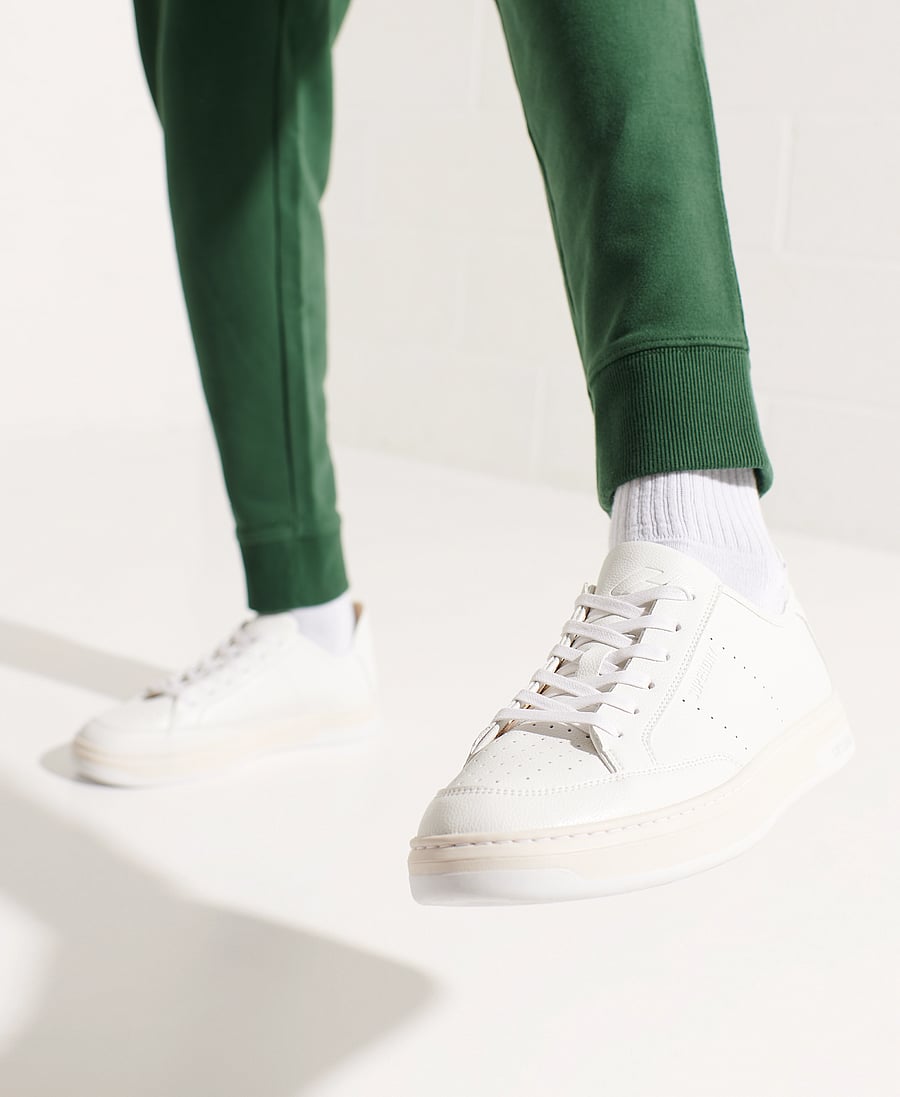 Superdry - VEGAN BASKET SPORT LOW TRAINER - white - 5