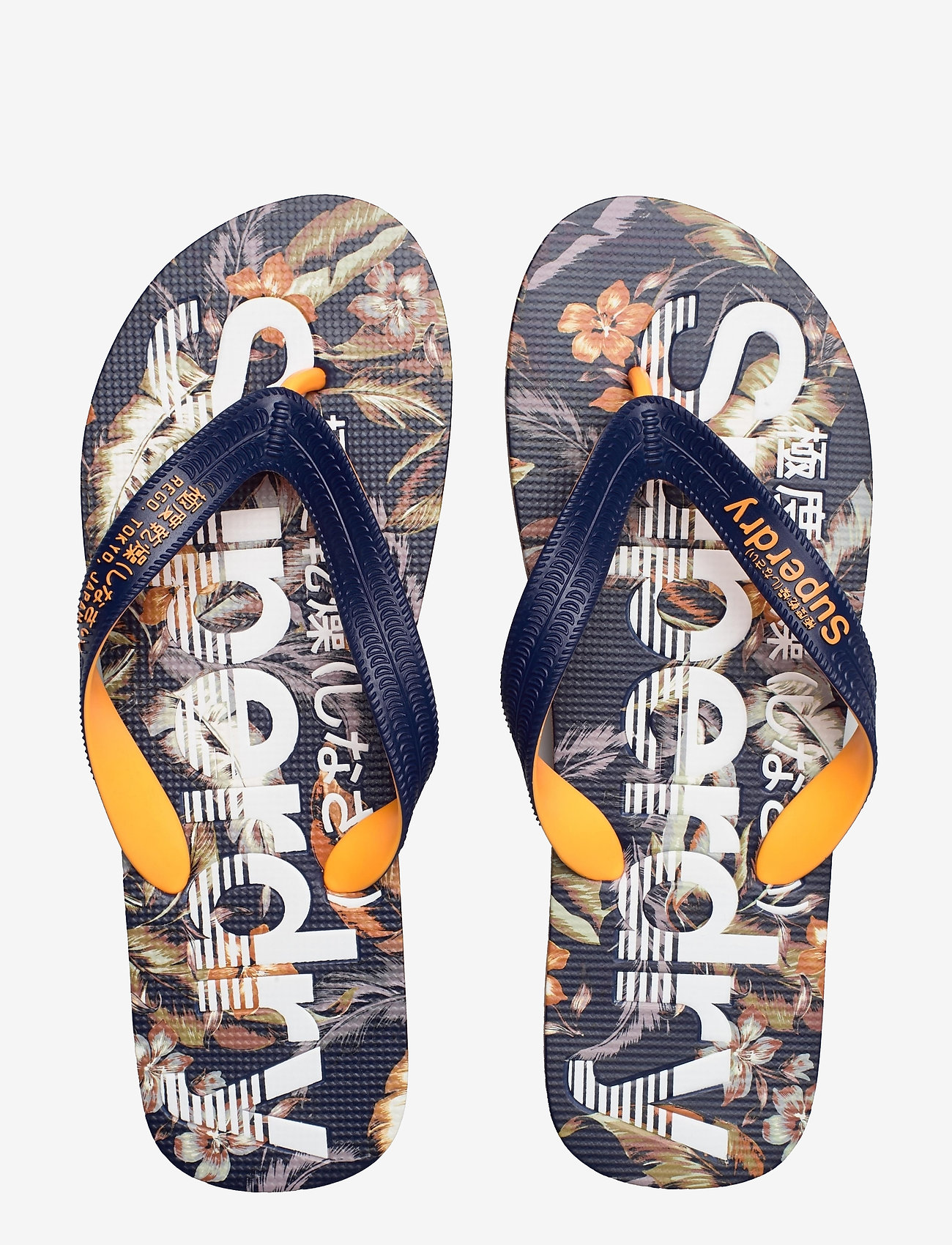 Superdry - SCUBA AOP FLIP FLOP - indo leaf - 3