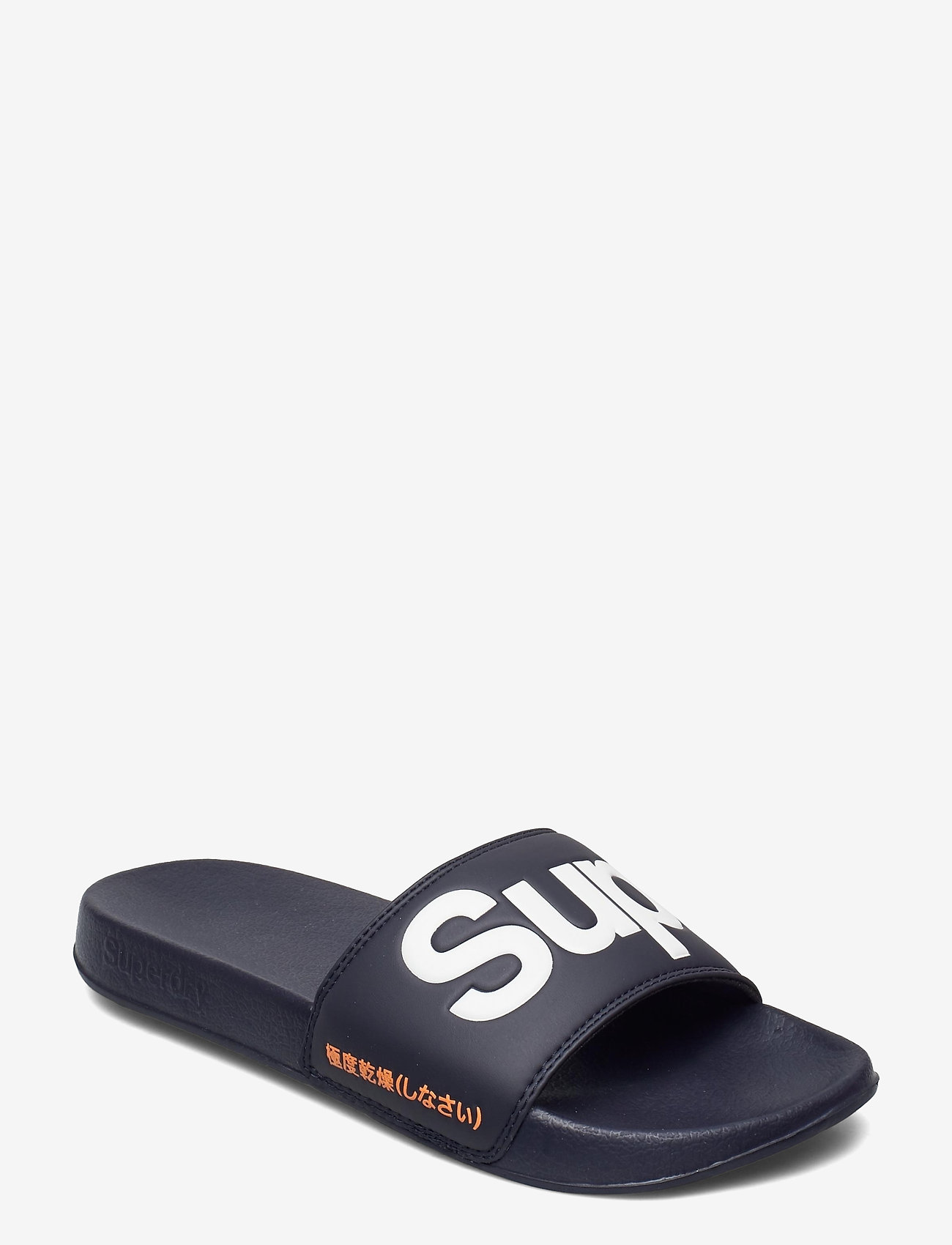 Superdry - CLASSIC SUPERDRY POOL SLIDE - lauren navy - 0