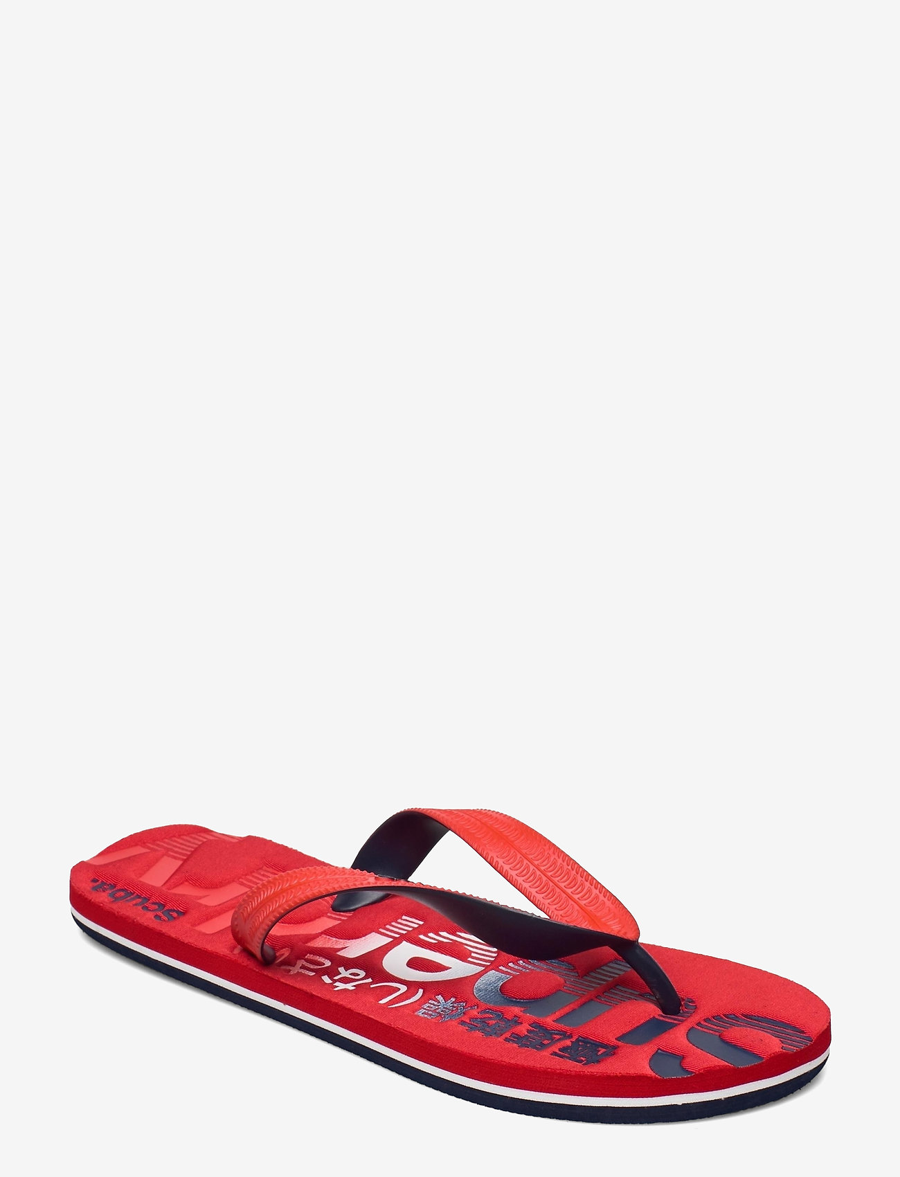 Superdry - CLASSIC SCUBA FLIP FLOP - red - 0