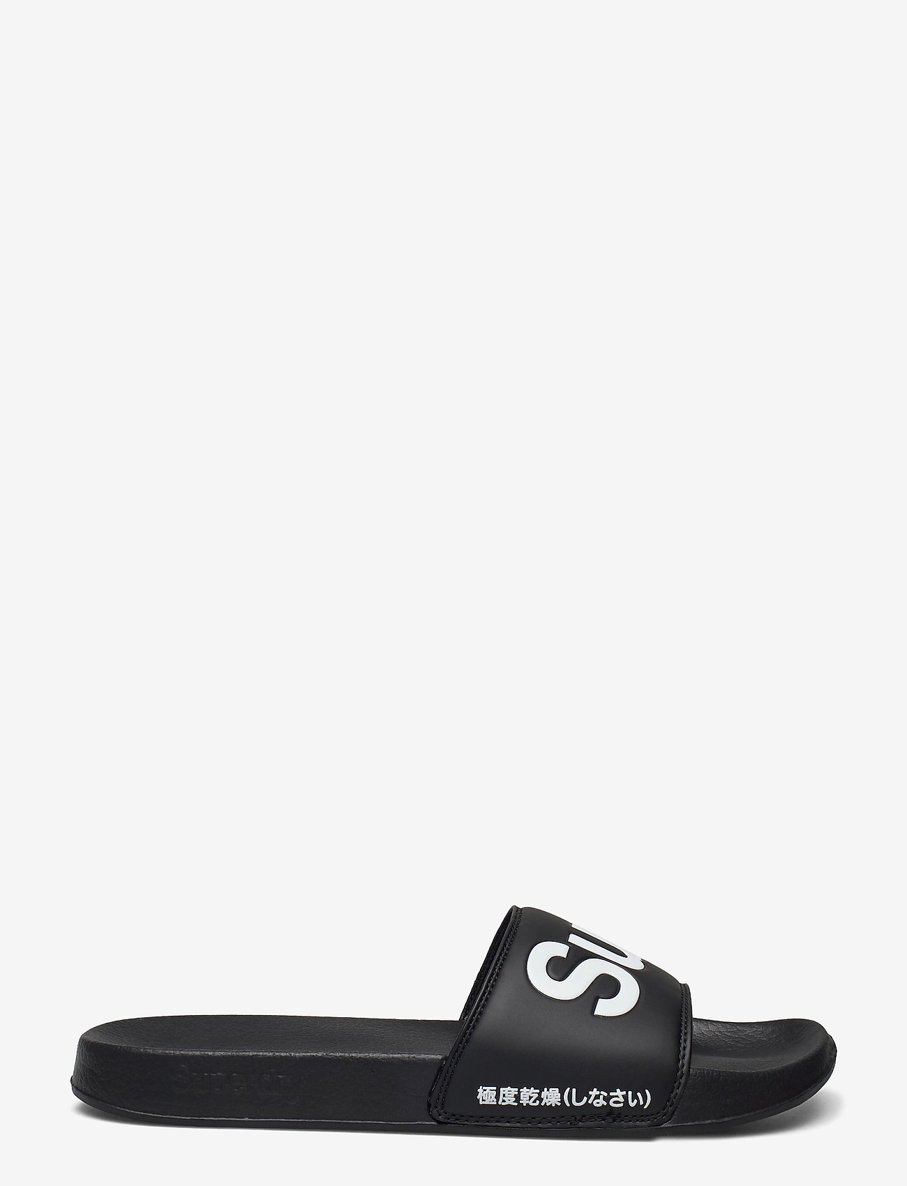 Superdry - SUPERDRY POOL SLIDE - black - 1
