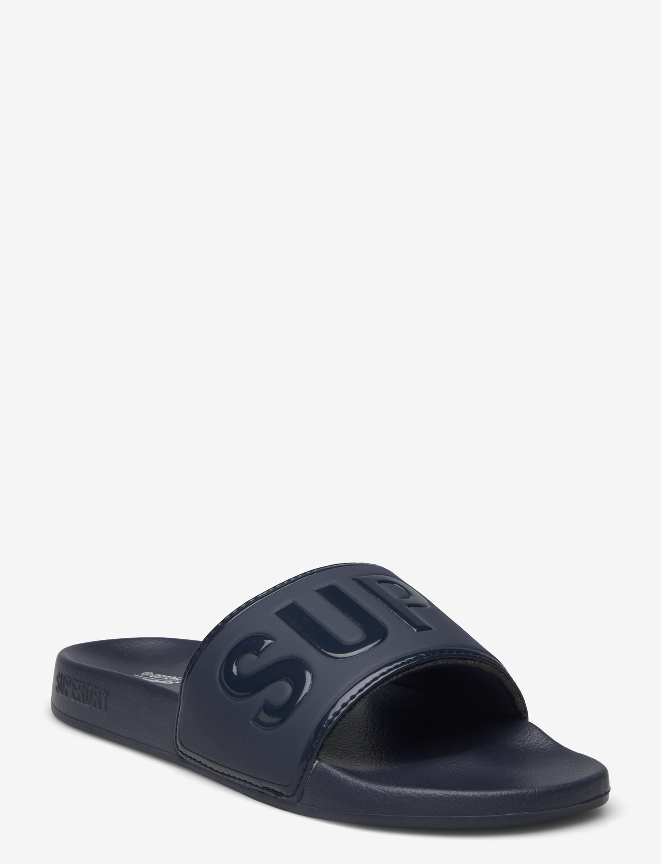 Superdry - CODE CORE VEGAN POOL SLIDE - baltic blue - 0