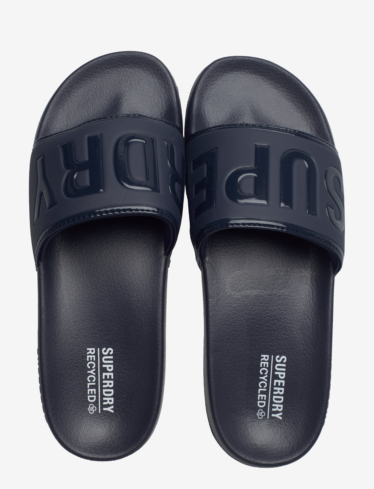 Superdry - CODE CORE VEGAN POOL SLIDE - baltic blue - 2