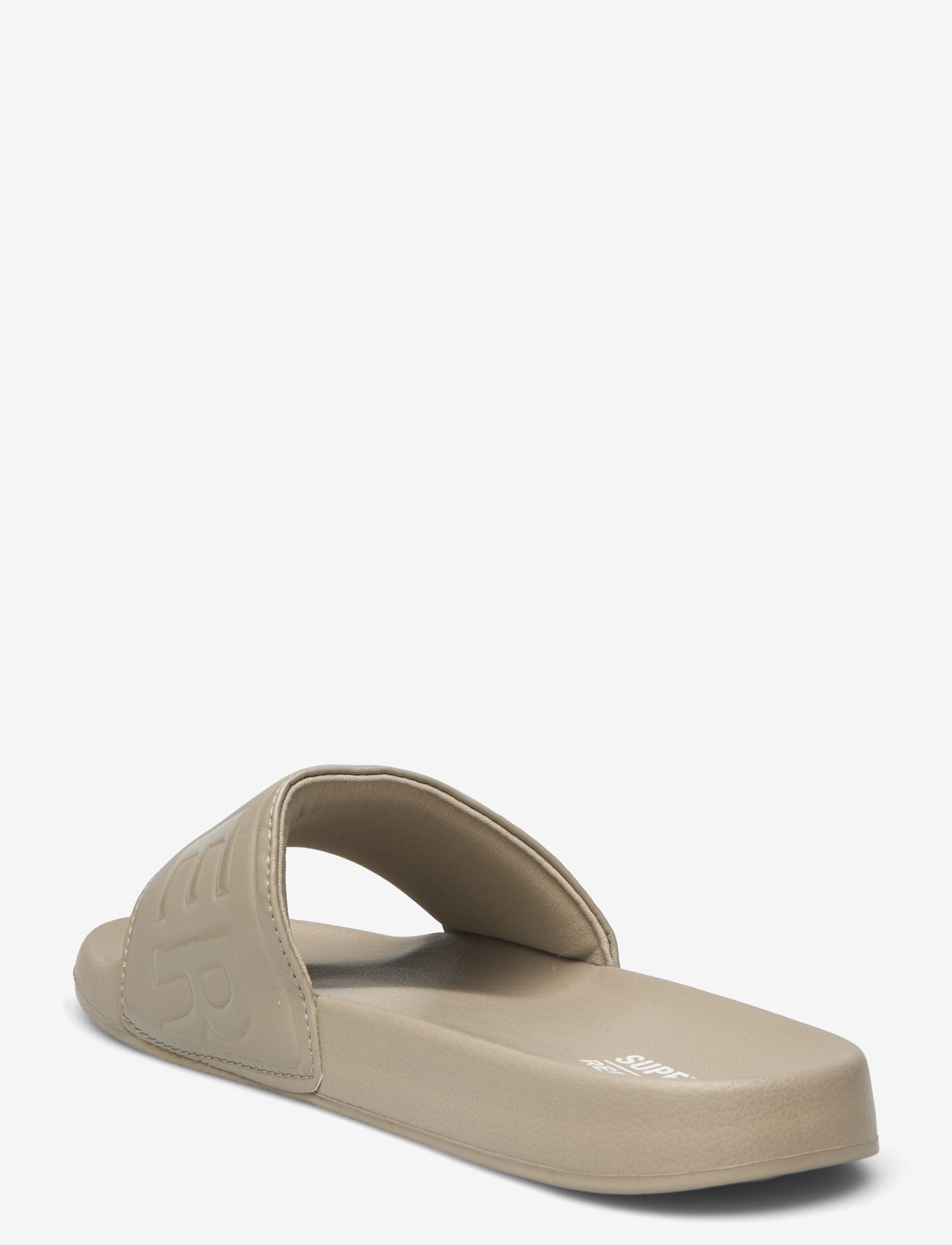 Superdry - CODE CORE VEGAN POOL SLIDE - winter twig beige - 1