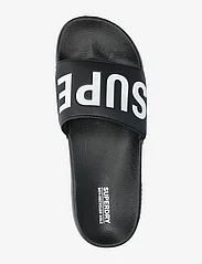 Superdry - CORE VEGAN POOL SLIDE - sandals - black/optic - 3