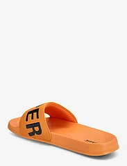 Superdry - CORE VEGAN POOL SLIDE - sandals - bright marigold/black - 2