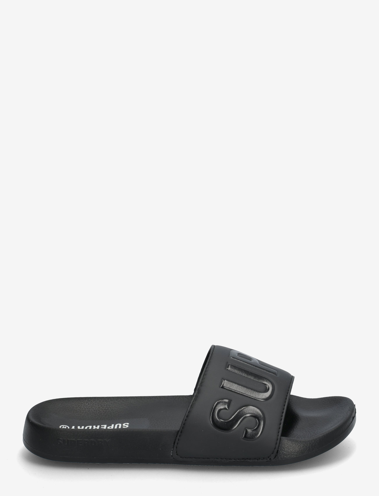 Superdry - CORE GRAPHIC POOL SLIDE - laveste priser - black - 1