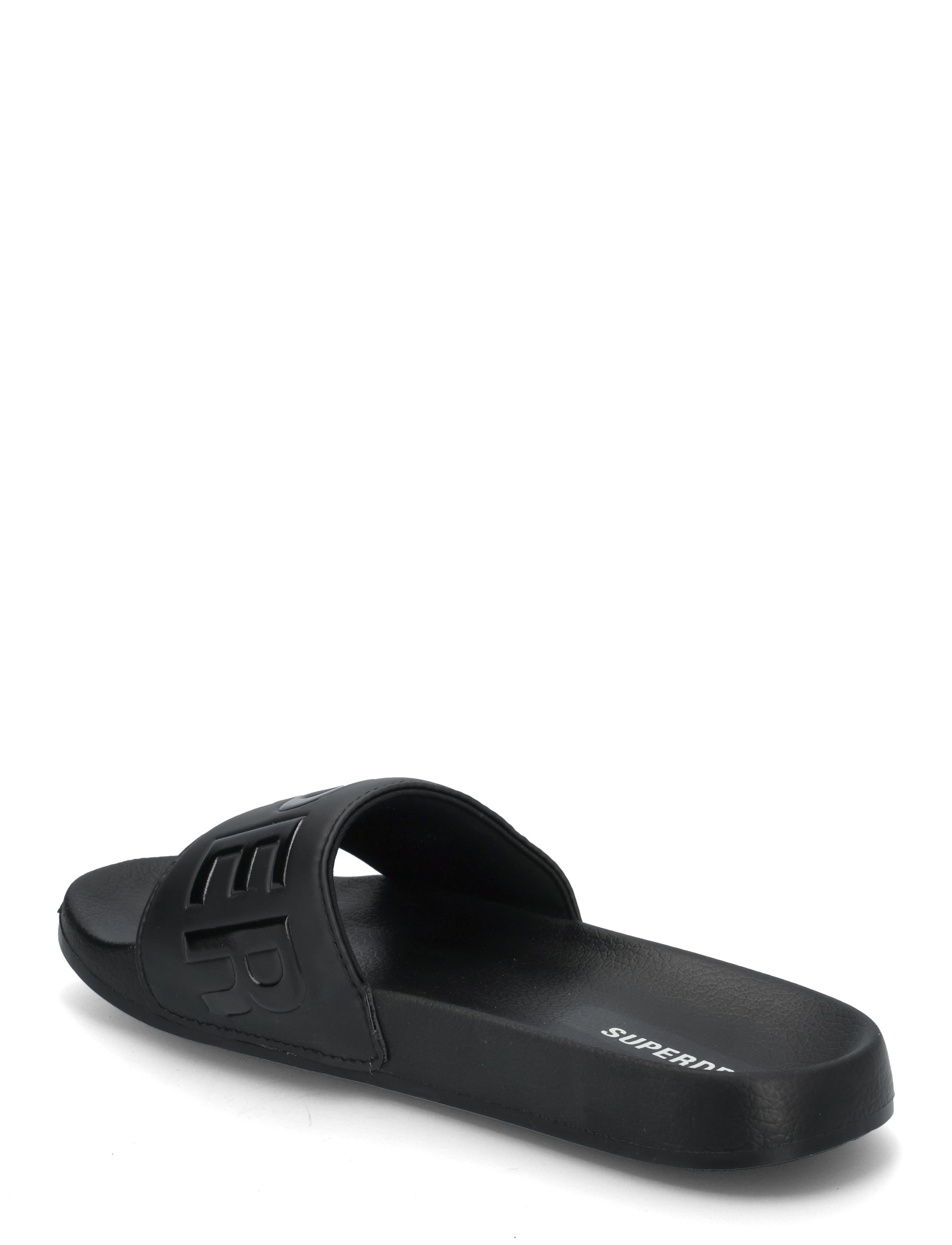 Superdry - CORE GRAPHIC POOL SLIDE - black - 3