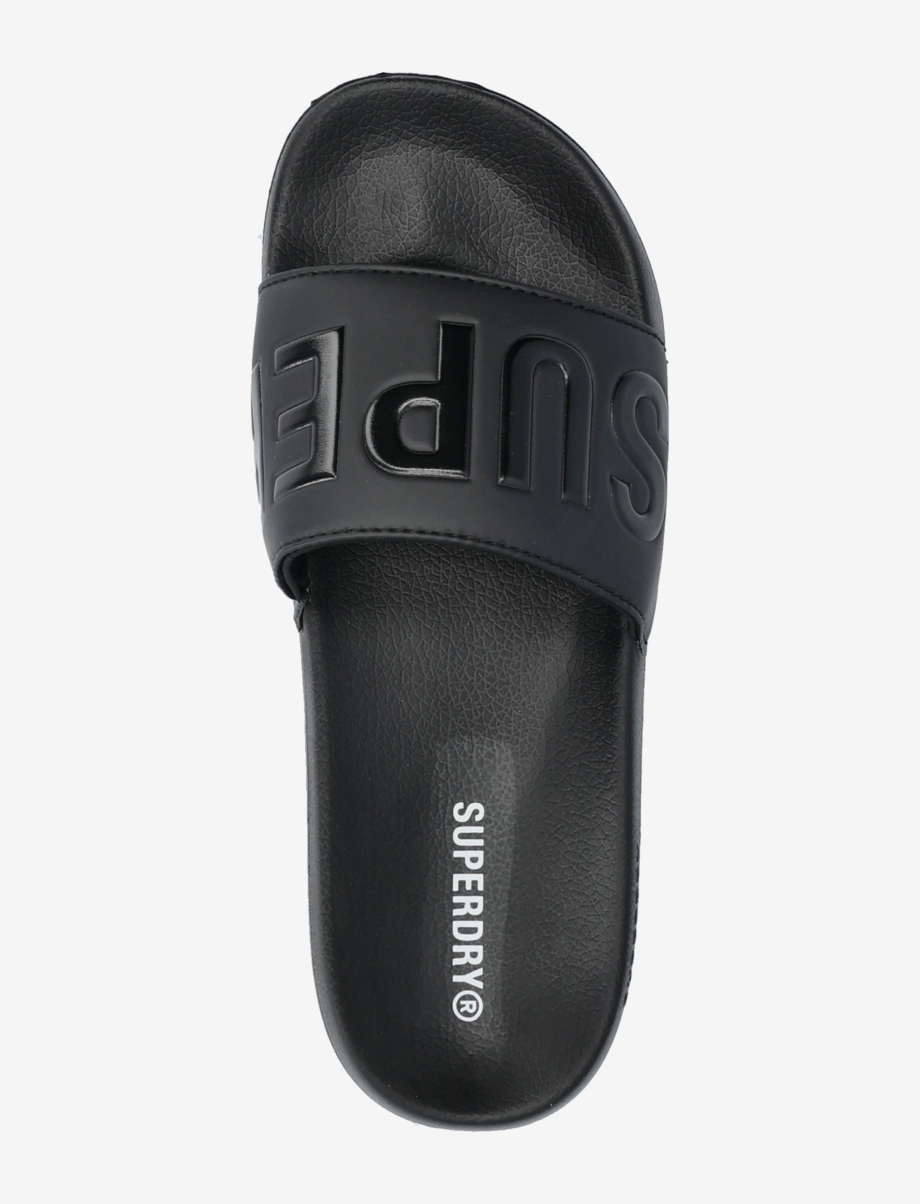 Superdry - CORE GRAPHIC POOL SLIDE - laveste priser - black - 3