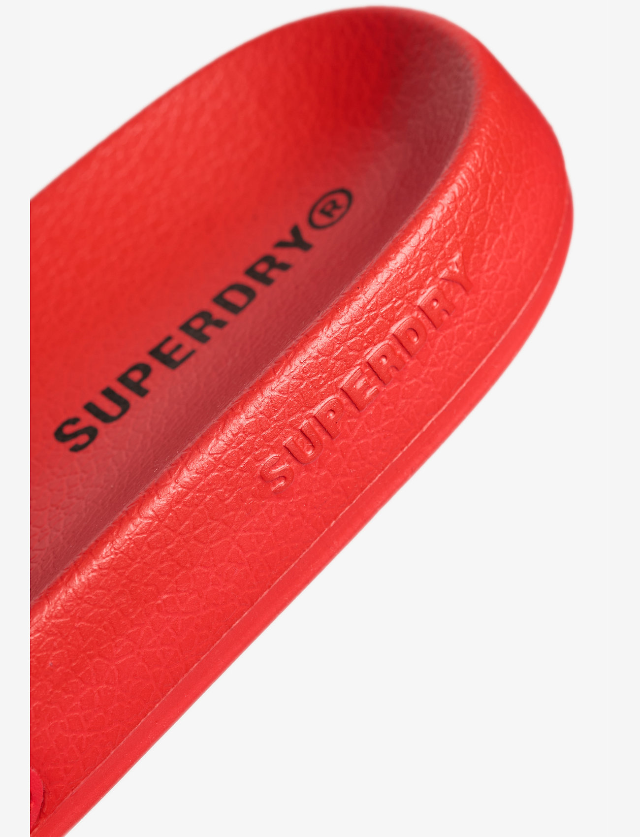 Superdry - CORE GRAPHIC POOL SLIDE - lowest prices - drop kick red - 4