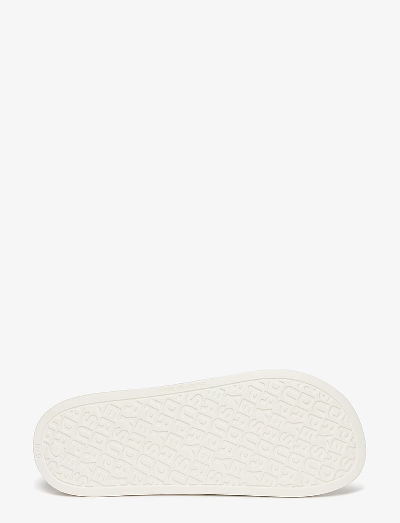 Superdry - LOGO POOL SLIDE - badeschuhe - ecru/black - 2