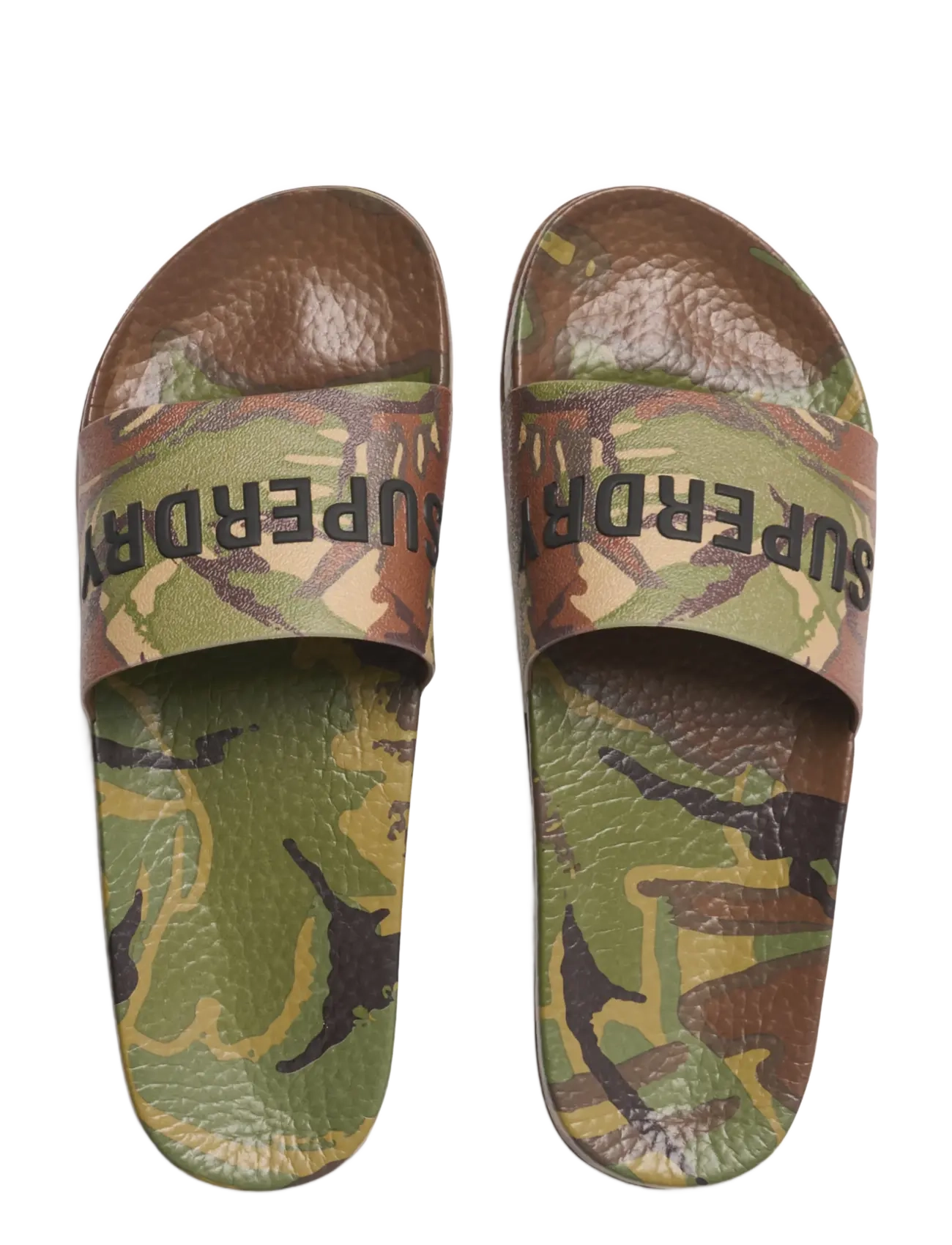Superdry - CAMO PRINT POOL SLIDE - sandaalid ja sussid - classic camo - 2
