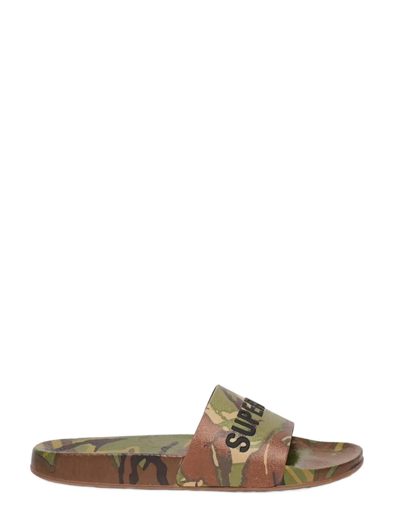 Superdry - CAMO PRINT POOL SLIDE - sandaalid ja sussid - classic camo - 3