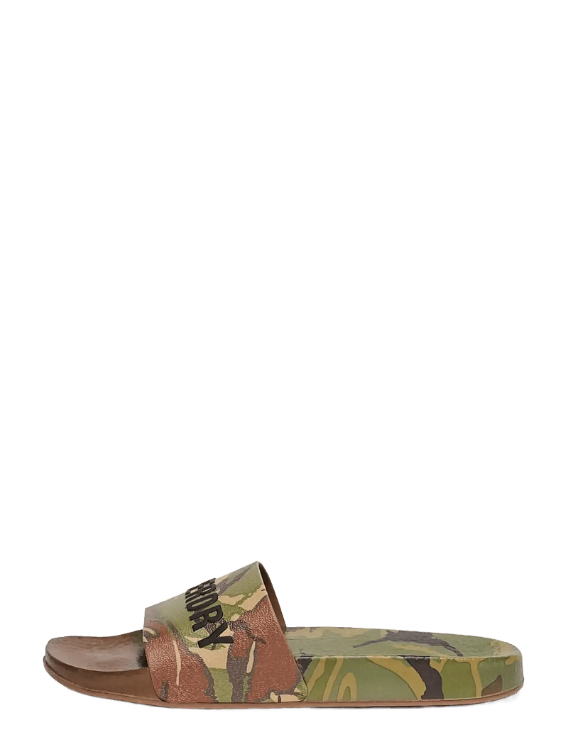 Superdry - CAMO PRINT POOL SLIDE - sandals & slippers - classic camo - 4