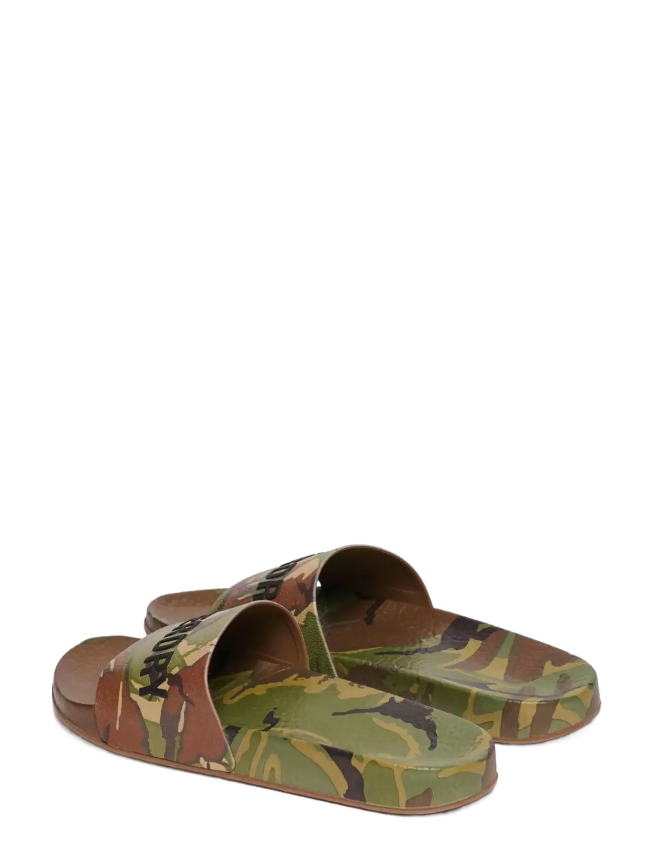 Superdry - CAMO PRINT POOL SLIDE - sandaalid ja sussid - classic camo - 5