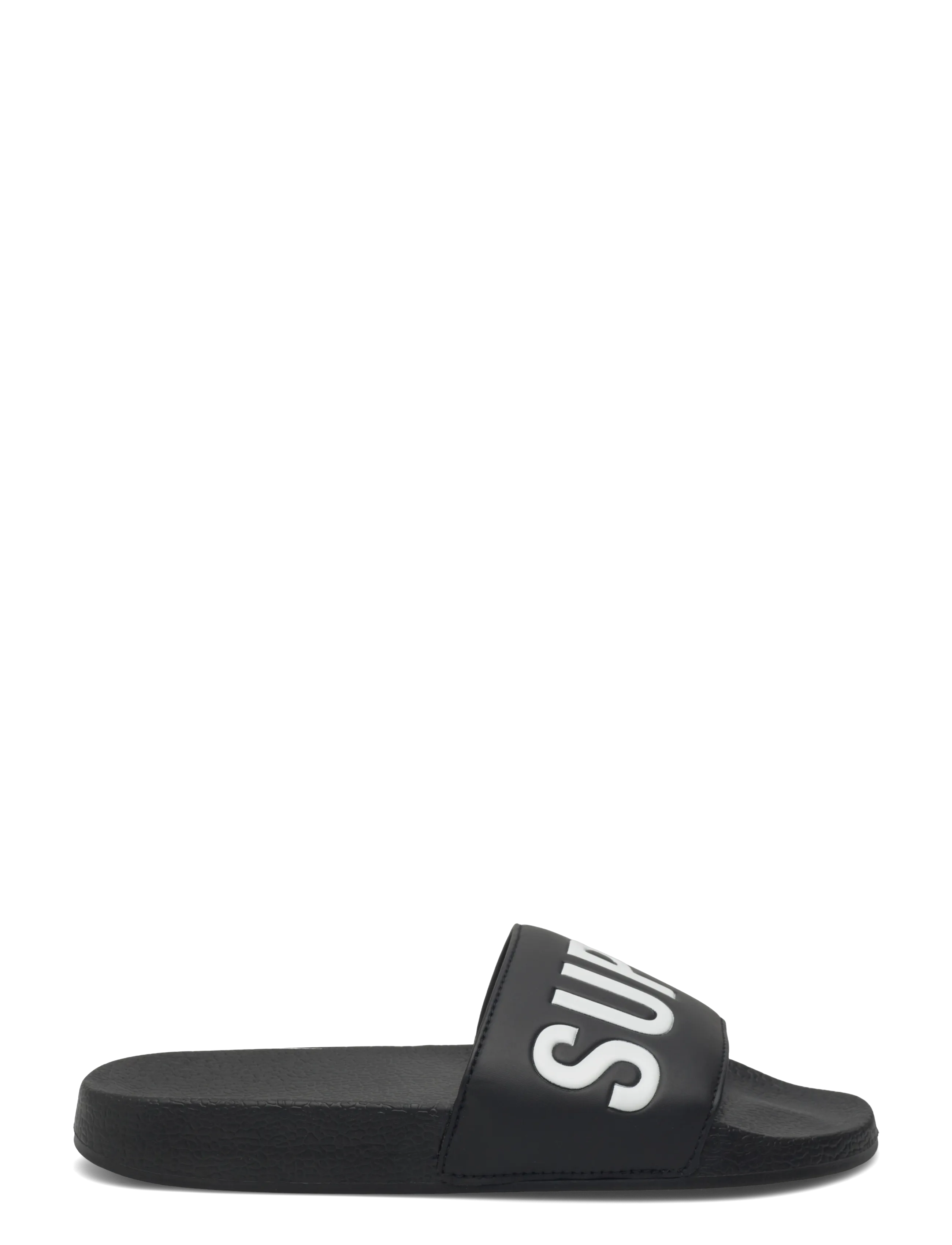 Superdry - SUPERDRY POOL SLIDE - badeschuhe - black/optic - 2