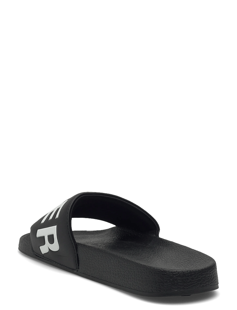 Superdry - SUPERDRY POOL SLIDE - pool sliders - black/optic - 3