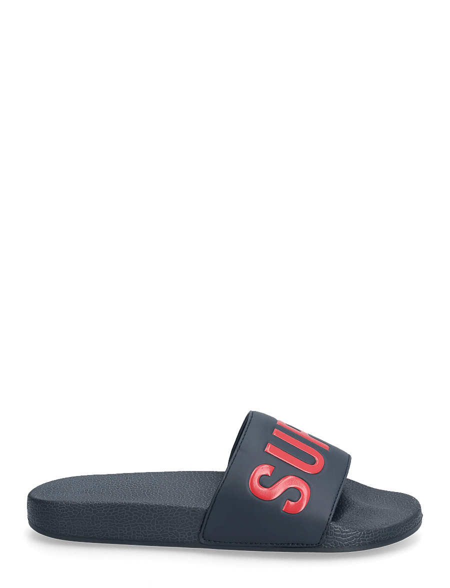 Superdry - SUPERDRY POOL SLIDE - pool sliders - nautical navy - 2