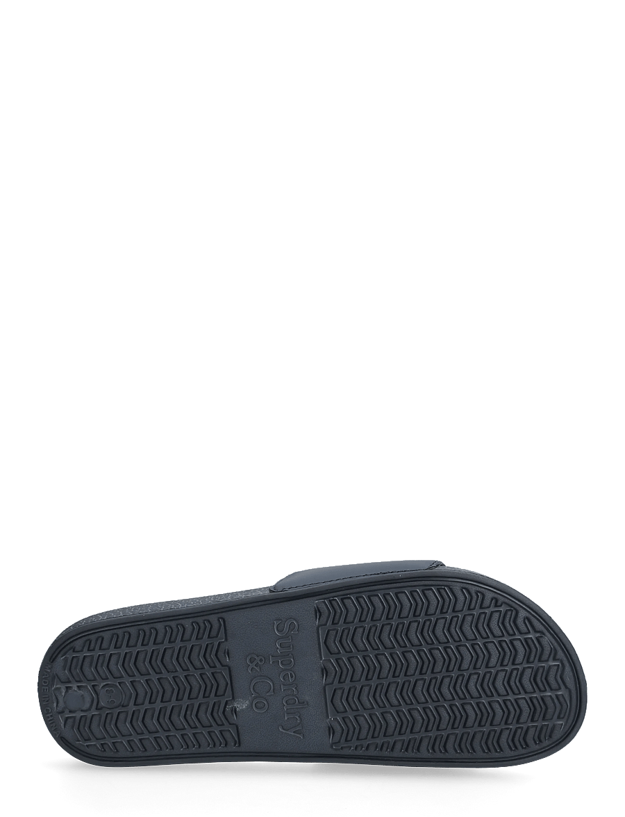 Superdry - SUPERDRY POOL SLIDE - pool sliders - nautical navy - 5