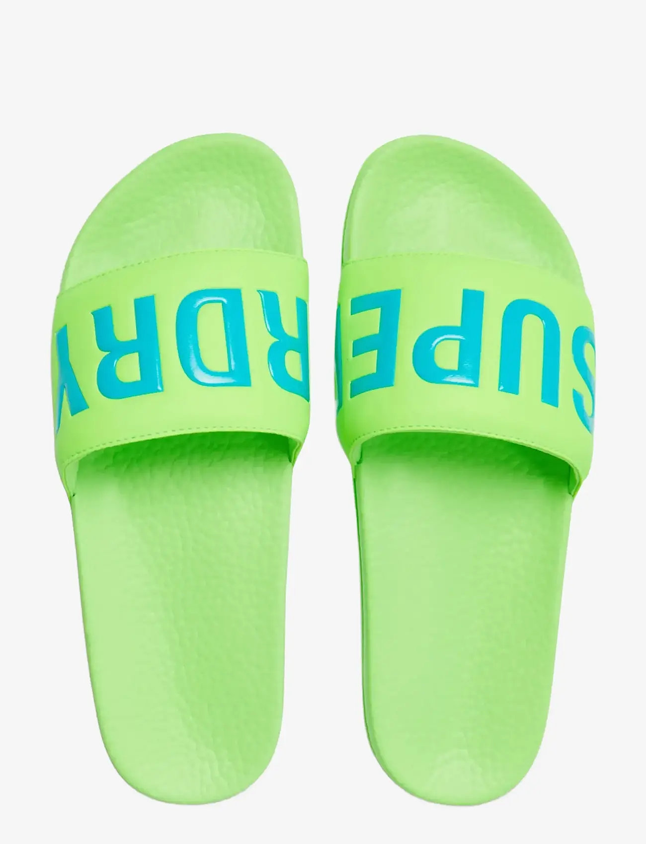 Superdry - SUPERDRY POOL SLIDE - laveste priser - neon green - 2