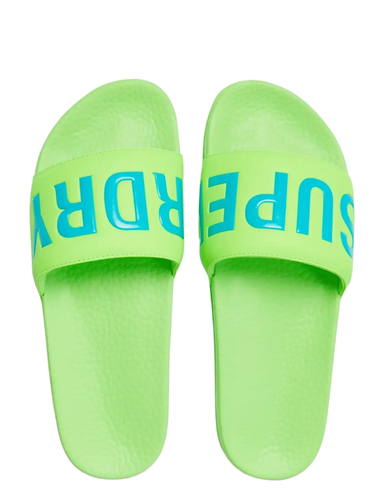 Superdry - SUPERDRY POOL SLIDE - die niedrigsten preise - neon green - 2