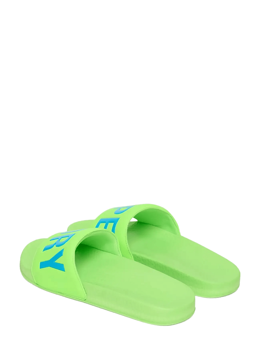 Superdry - SUPERDRY POOL SLIDE - pool sliders - neon green - 3