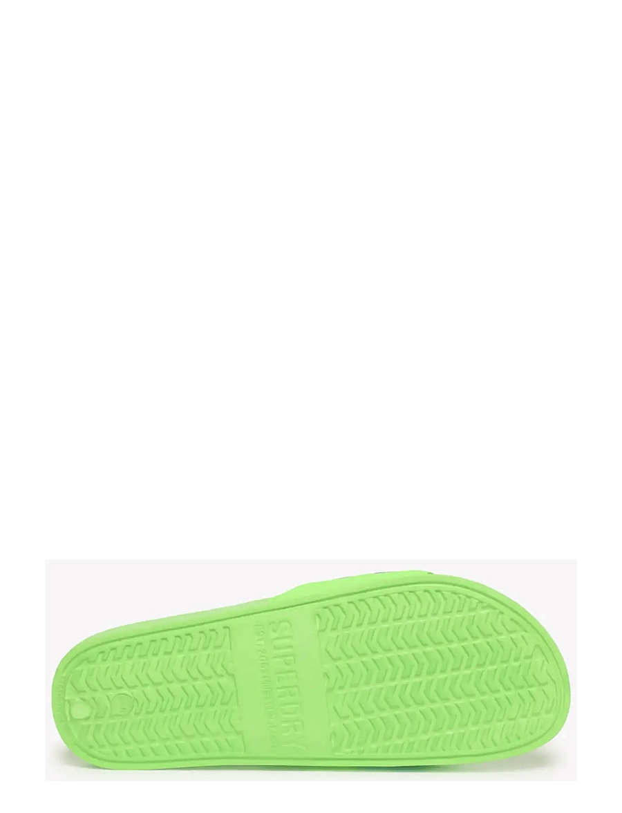 Superdry - SUPERDRY POOL SLIDE - pool sliders - neon green - 4