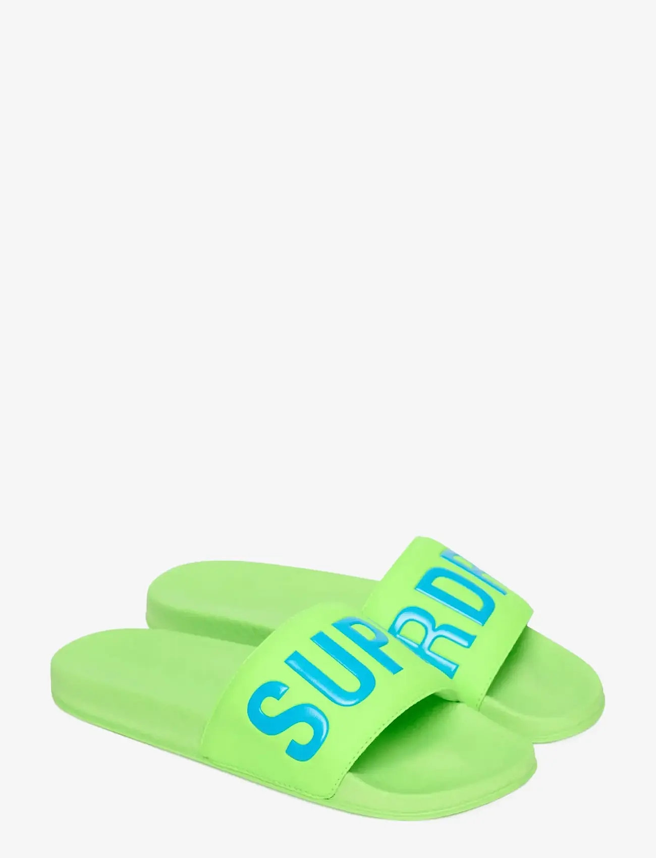 Superdry - SUPERDRY POOL SLIDE - laveste priser - neon green - 5