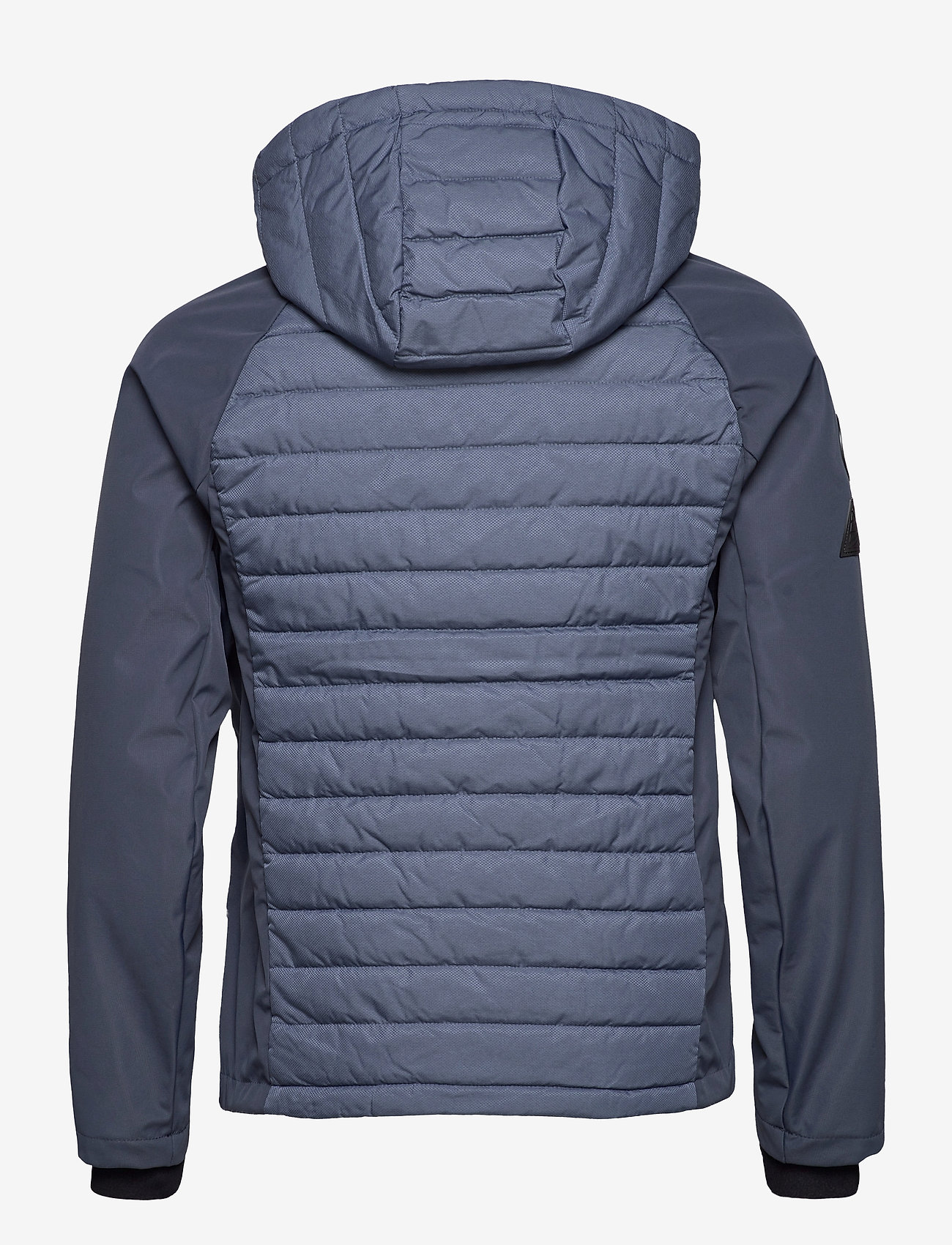 Superdry - KISO PADDED RACER JACKET - vortex navy mix - 1