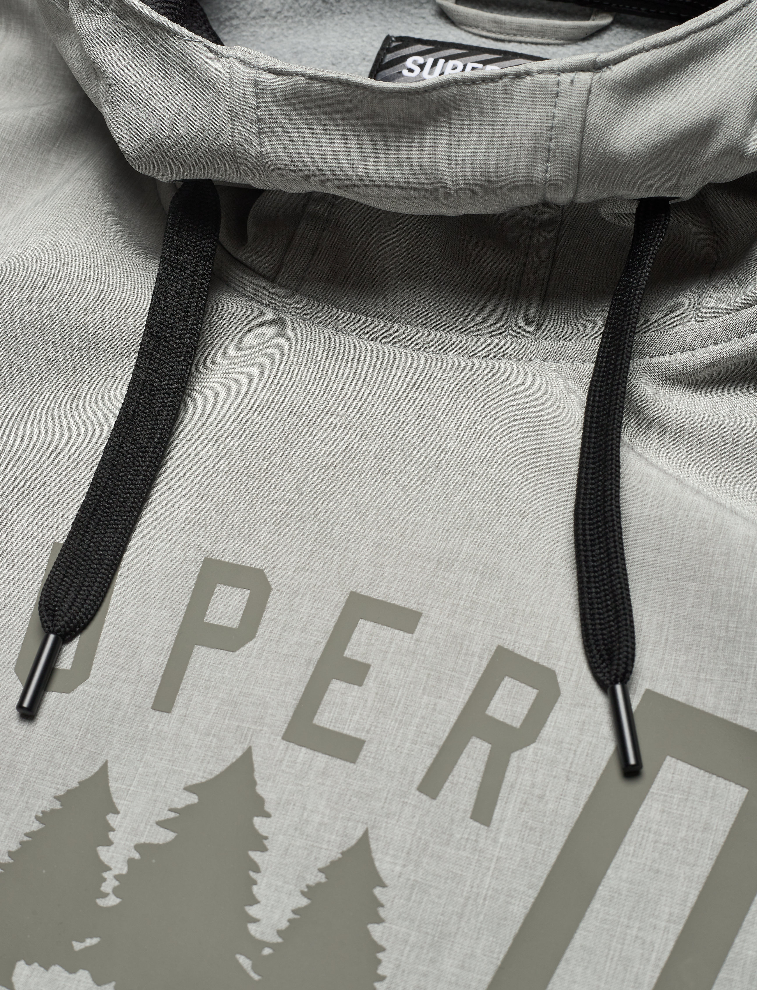 Superdry - SNOW TECH HOOD - grey marl - 2