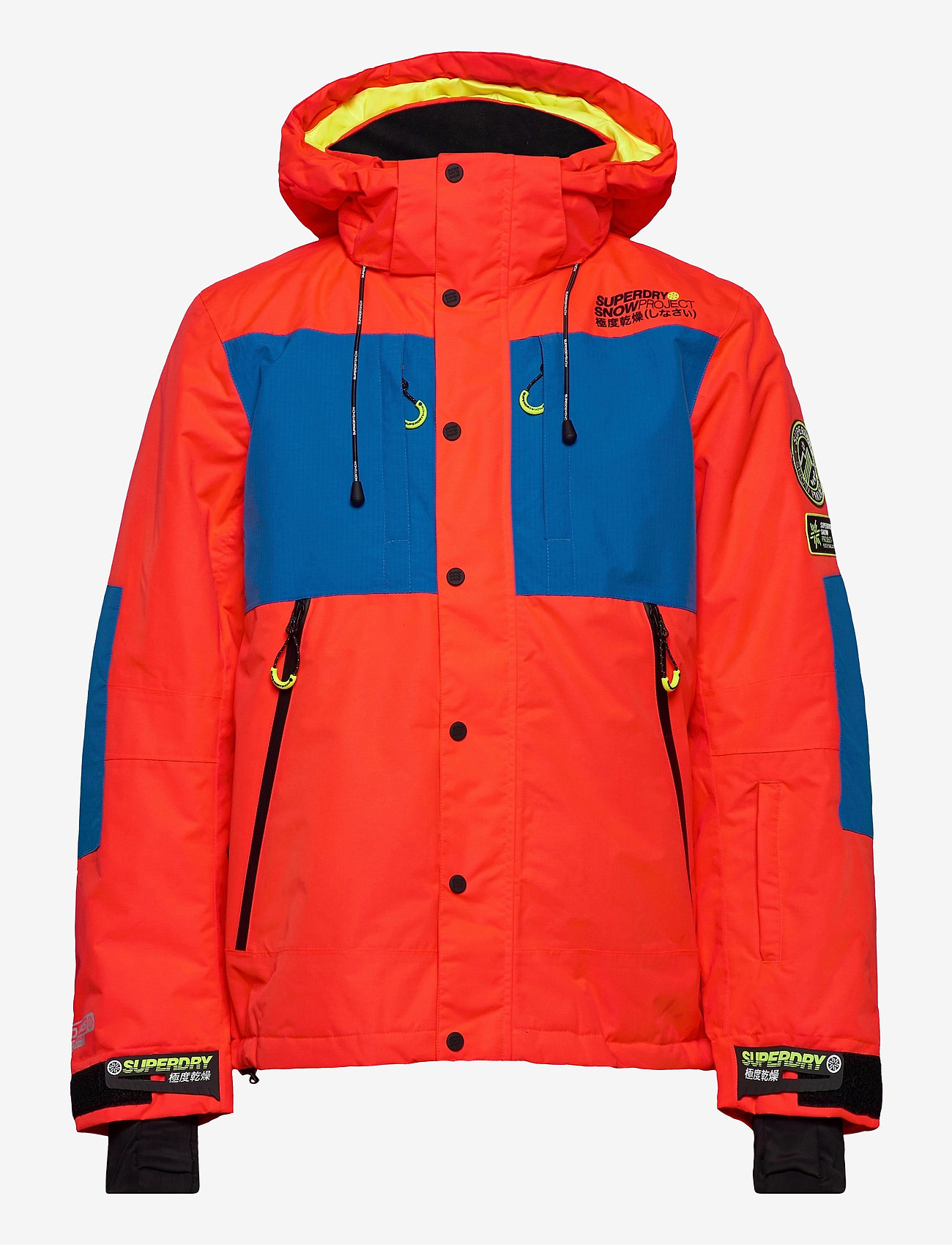 Superdry - SD MOUNTAIN JACKET - volcanic orange/acid cobalt - 0