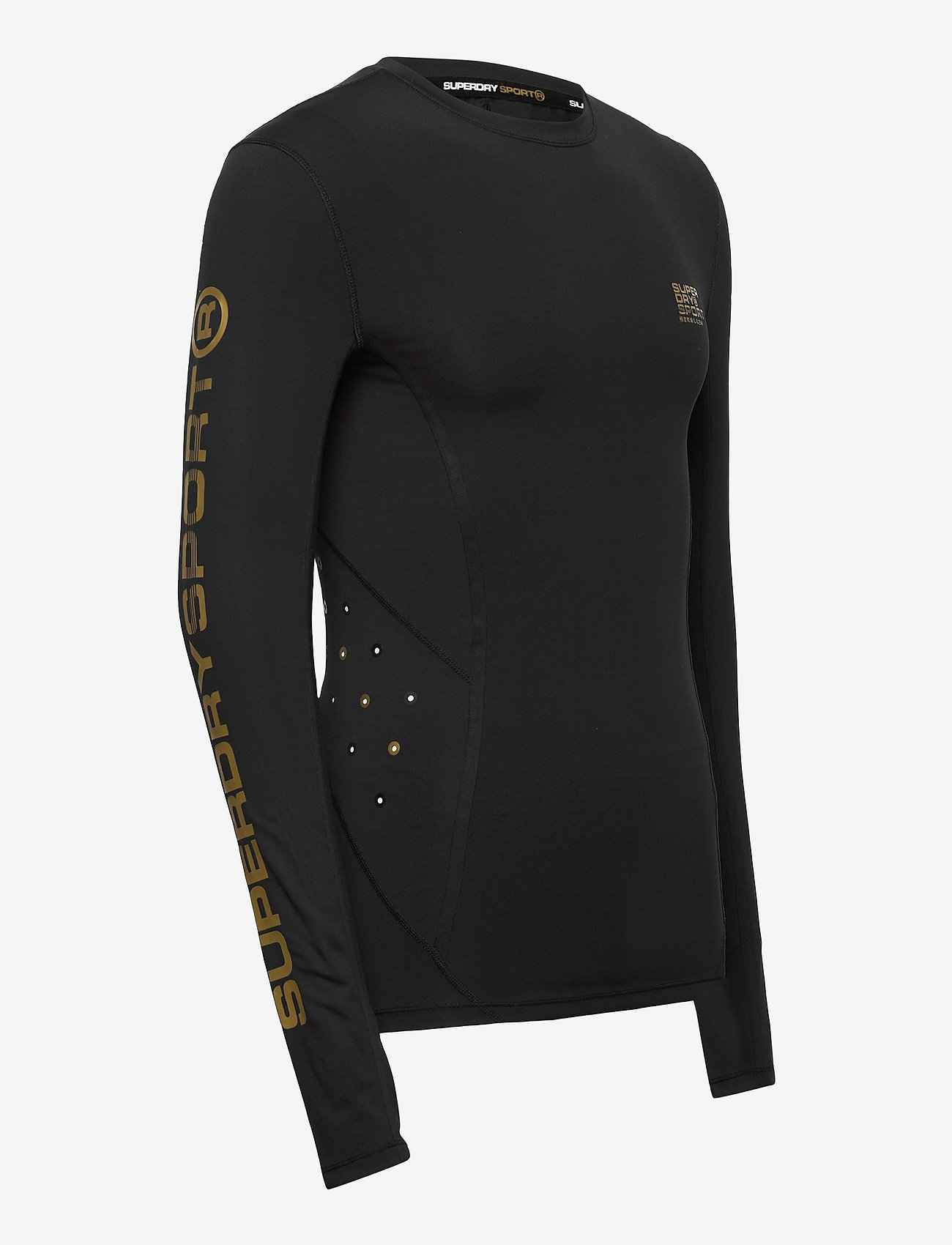 Superdry - PERFORMNCE COMPRESSION L/S TOP - black - 2