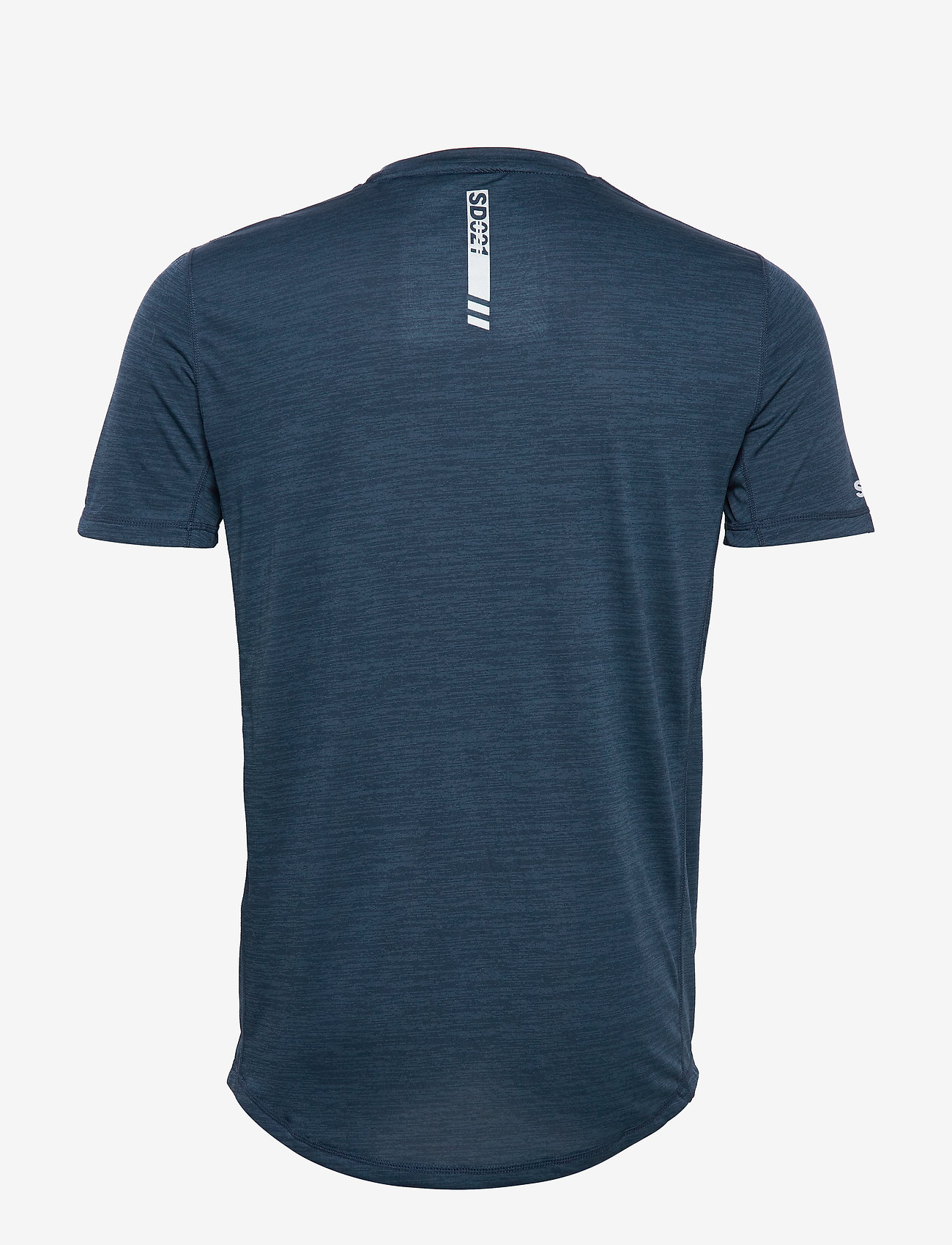 Superdry - ACTIVE TRAINING S/S TEE - teal marl space dye - 1
