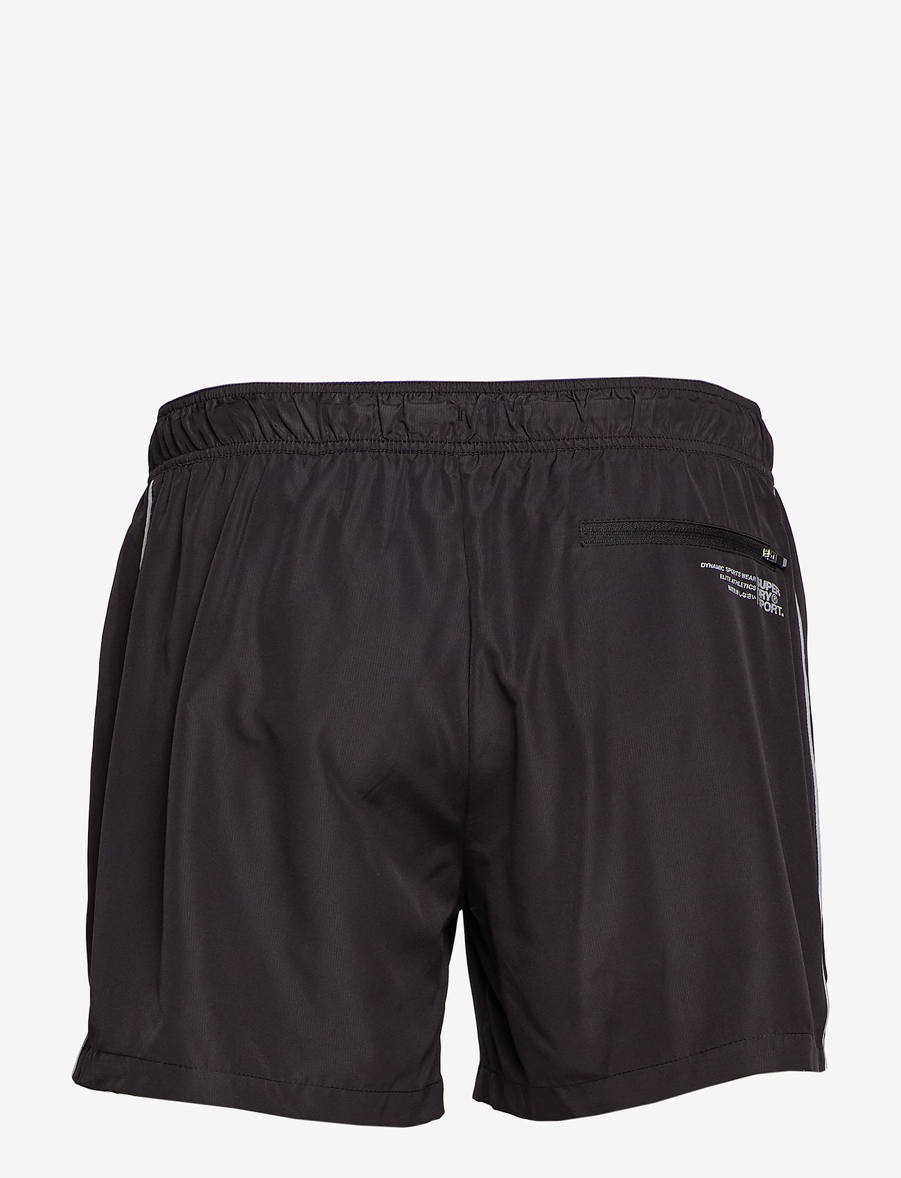 Superdry - ACTIVE LOGO TAPED SHORT - black - 1