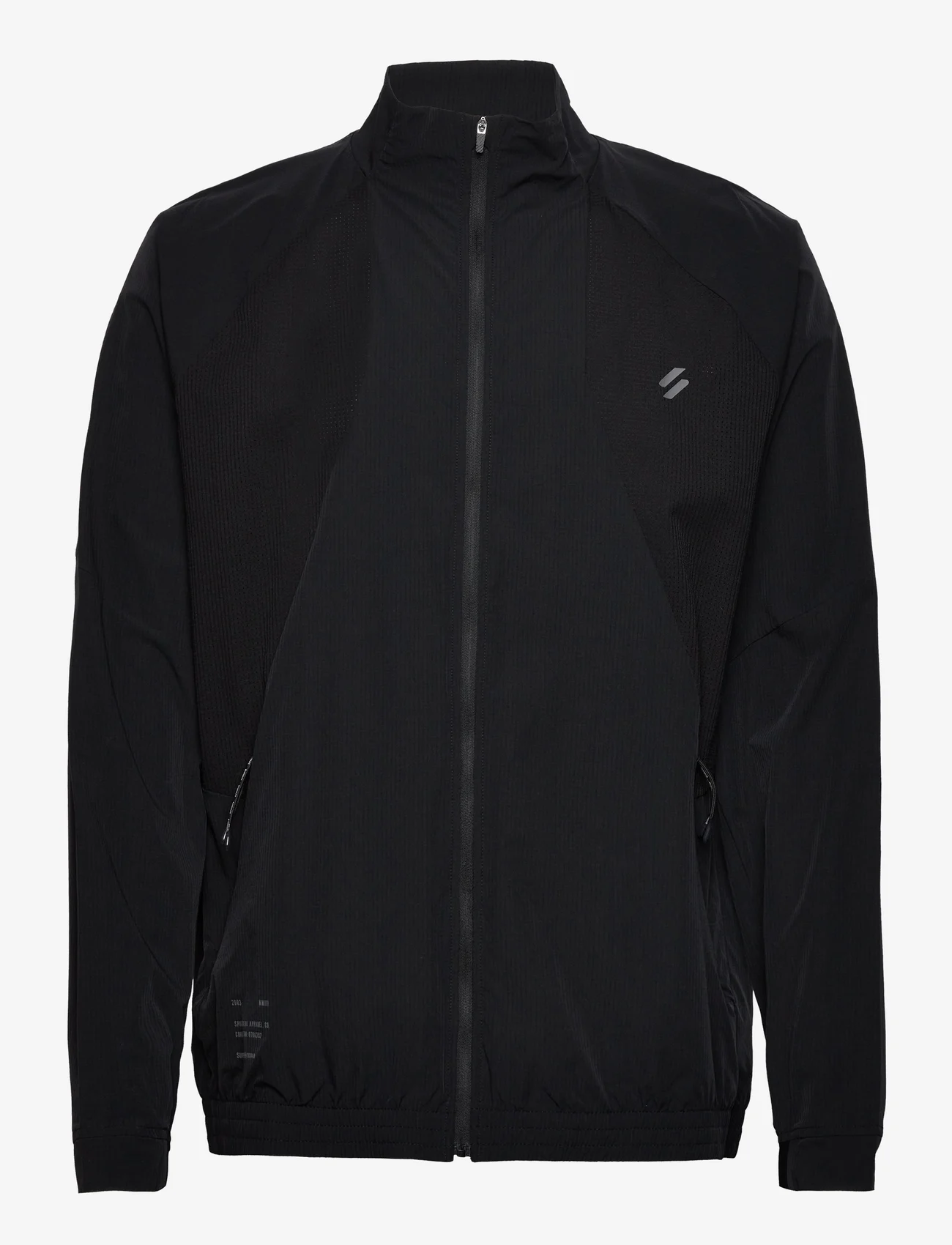 Superdry - STRETCH WOVEN TRACK TOP - black - 0