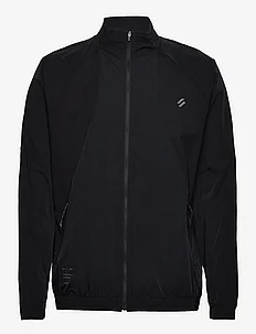 STRETCH WOVEN TRACK TOP, Superdry