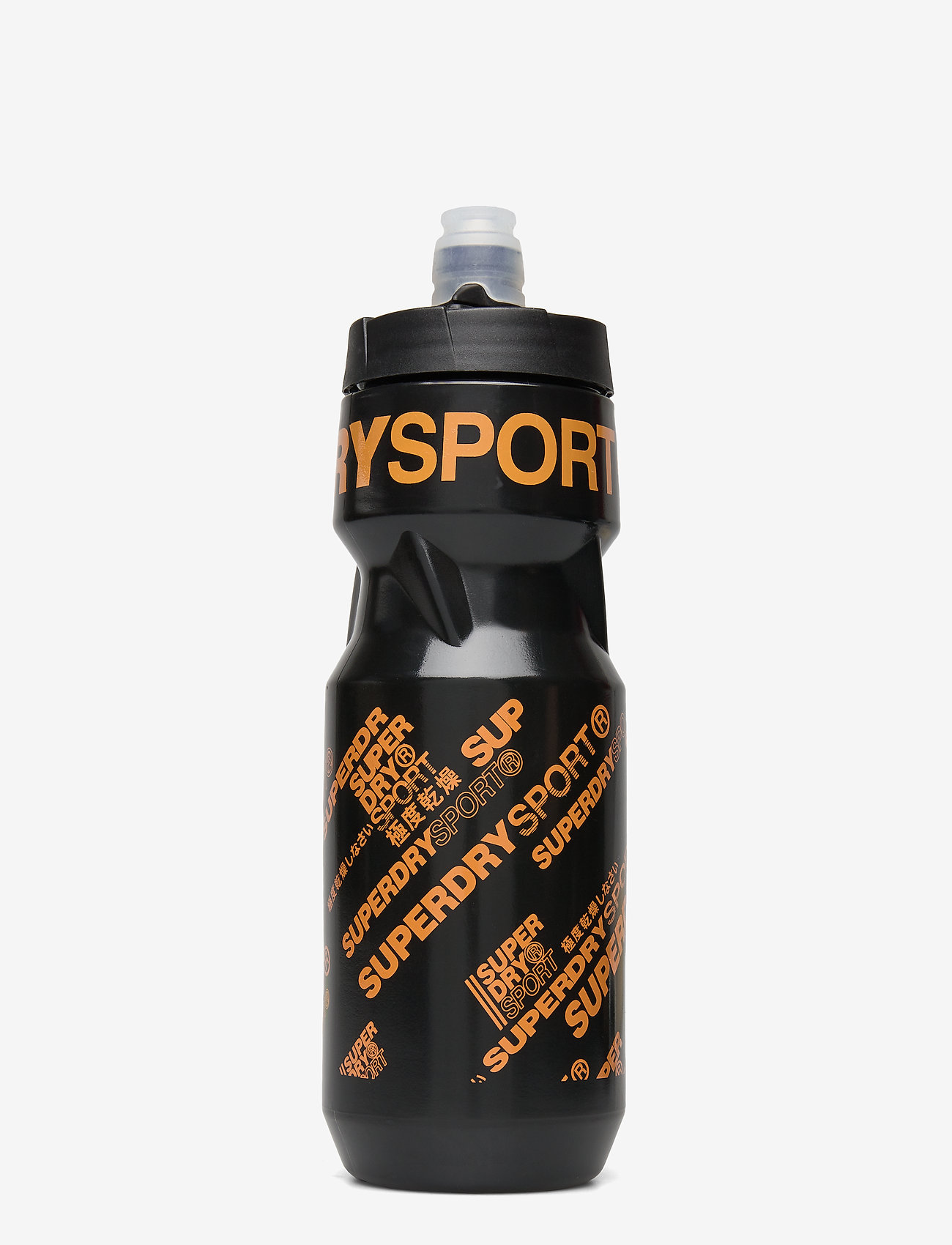 Superdry - SUPER DIAGONAL BOTTLE - black/orange - 0