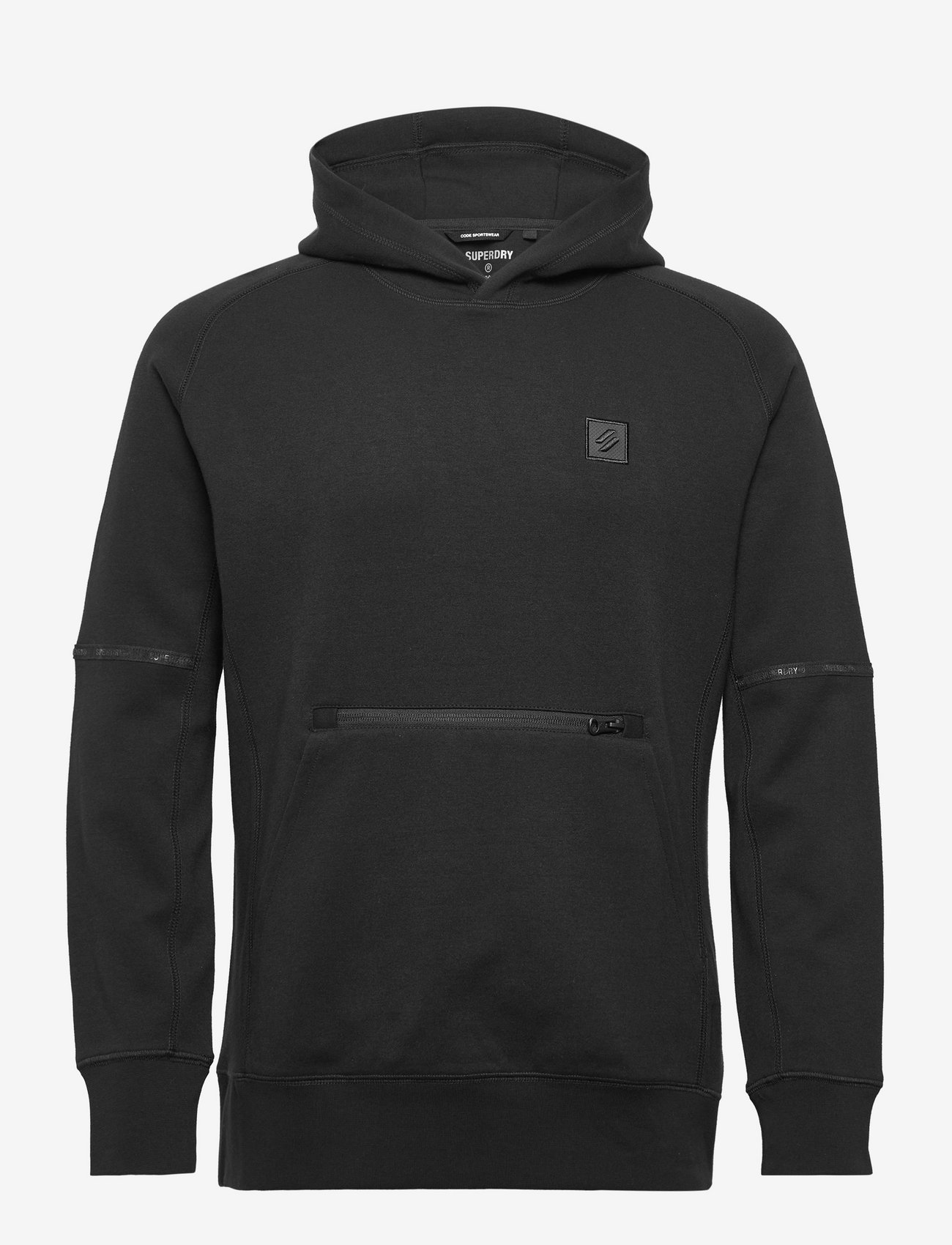 Superdry - CODE TECH HOOD - black - 1