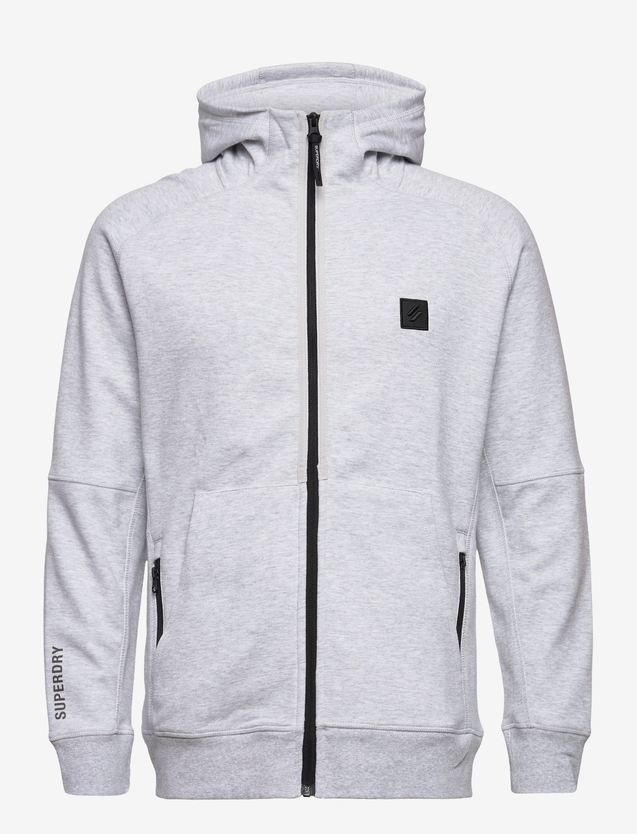 Superdry - CODE TECH ZIP HOOD - cadet grey marl - 1