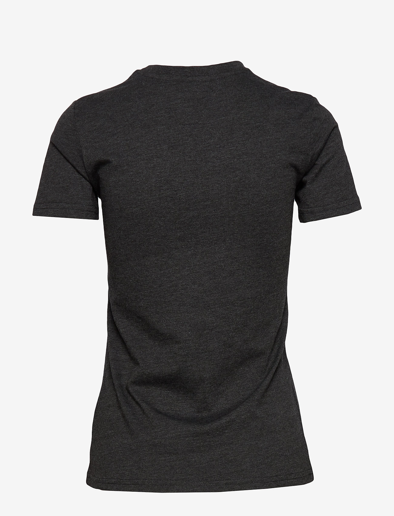 Superdry - RO GLITTER EMBOSS ENTRY TEE - charcoal marl - 1