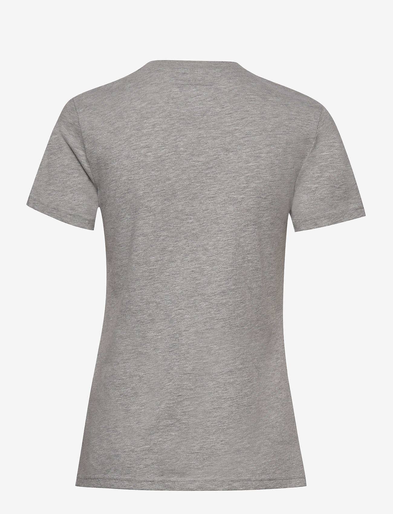 Superdry - REG FLOCK ENTRY TEE - grey marl - 1
