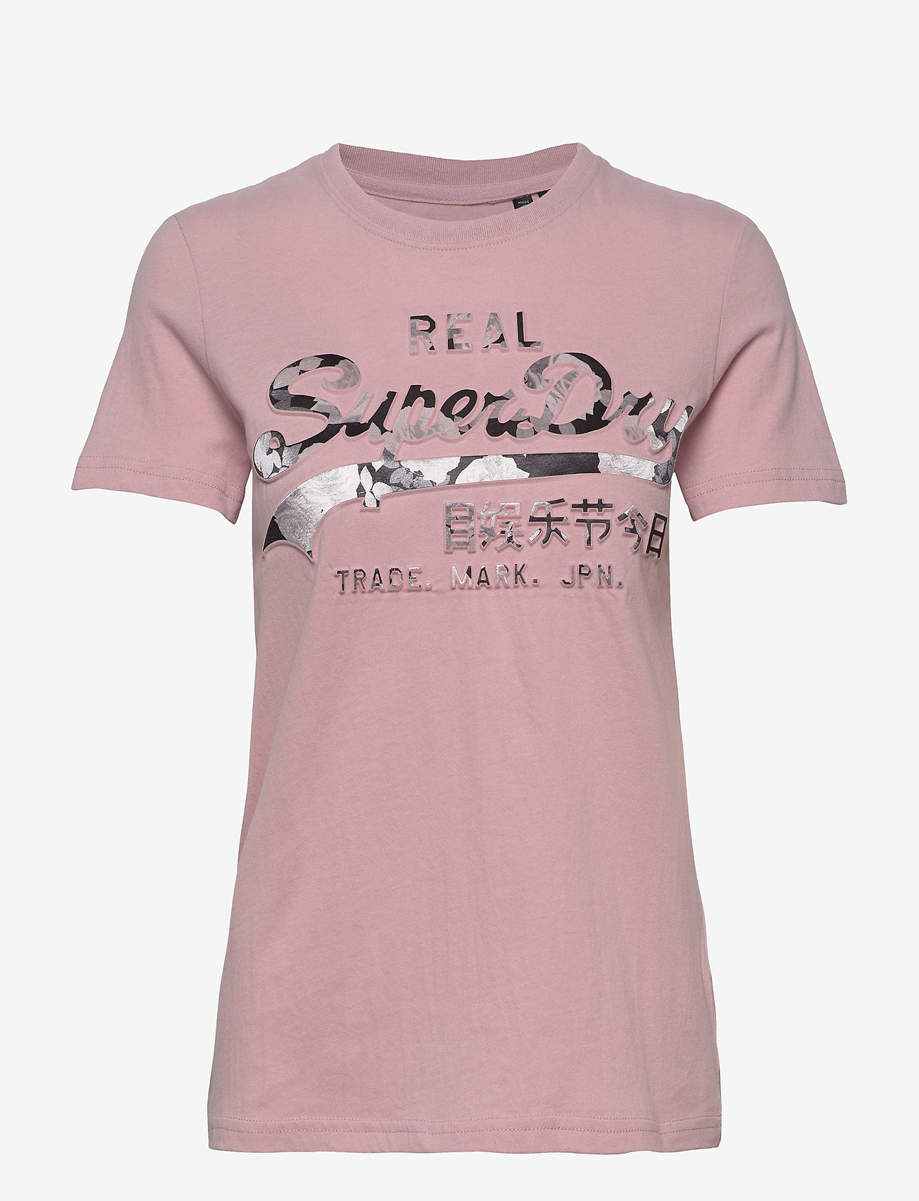 Superdry - VL PHOTO ROSE ENTRY TEE - soft pink - 0