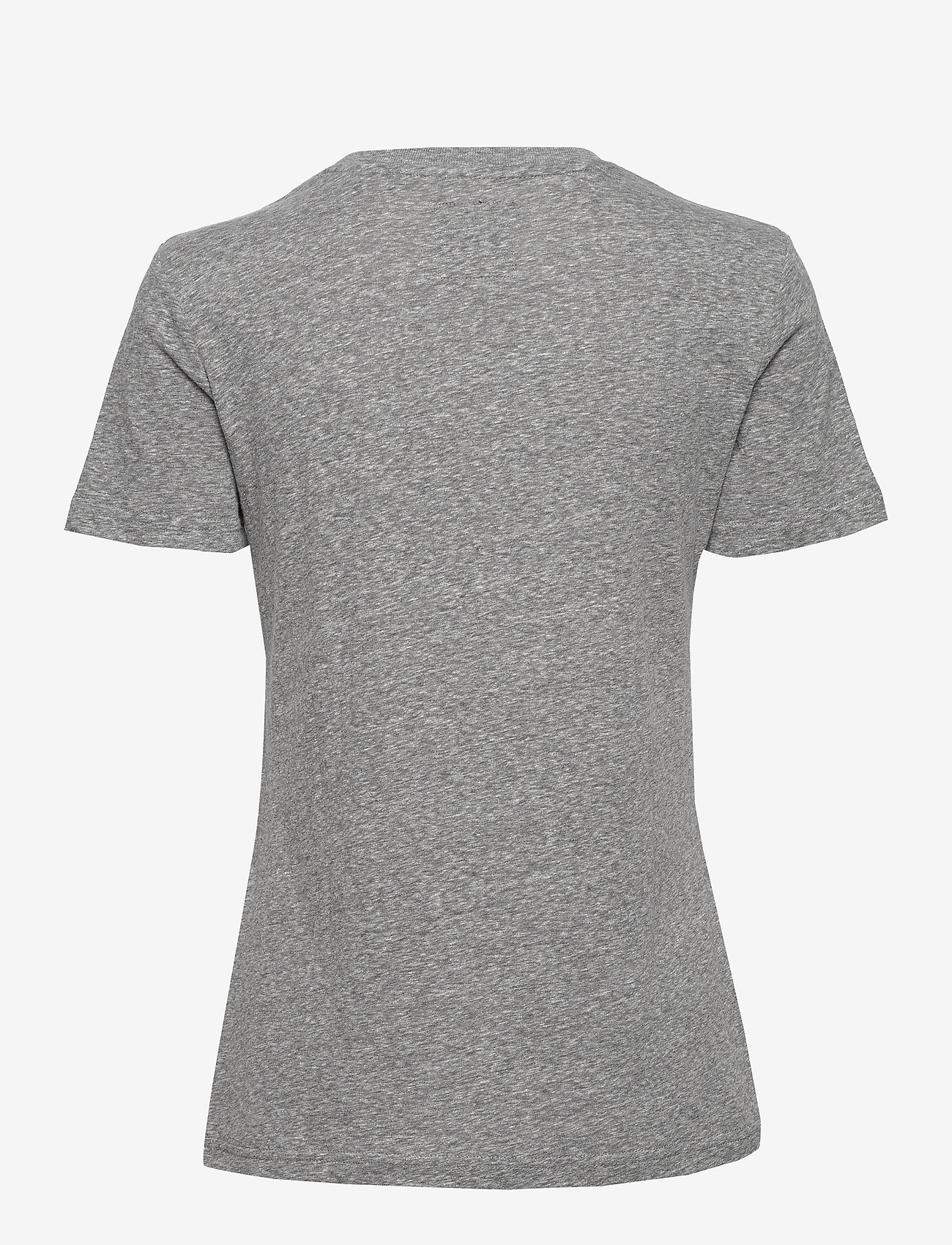 Superdry - Vl Glitter Emboss Entry Tee - charcoal rugged - 1