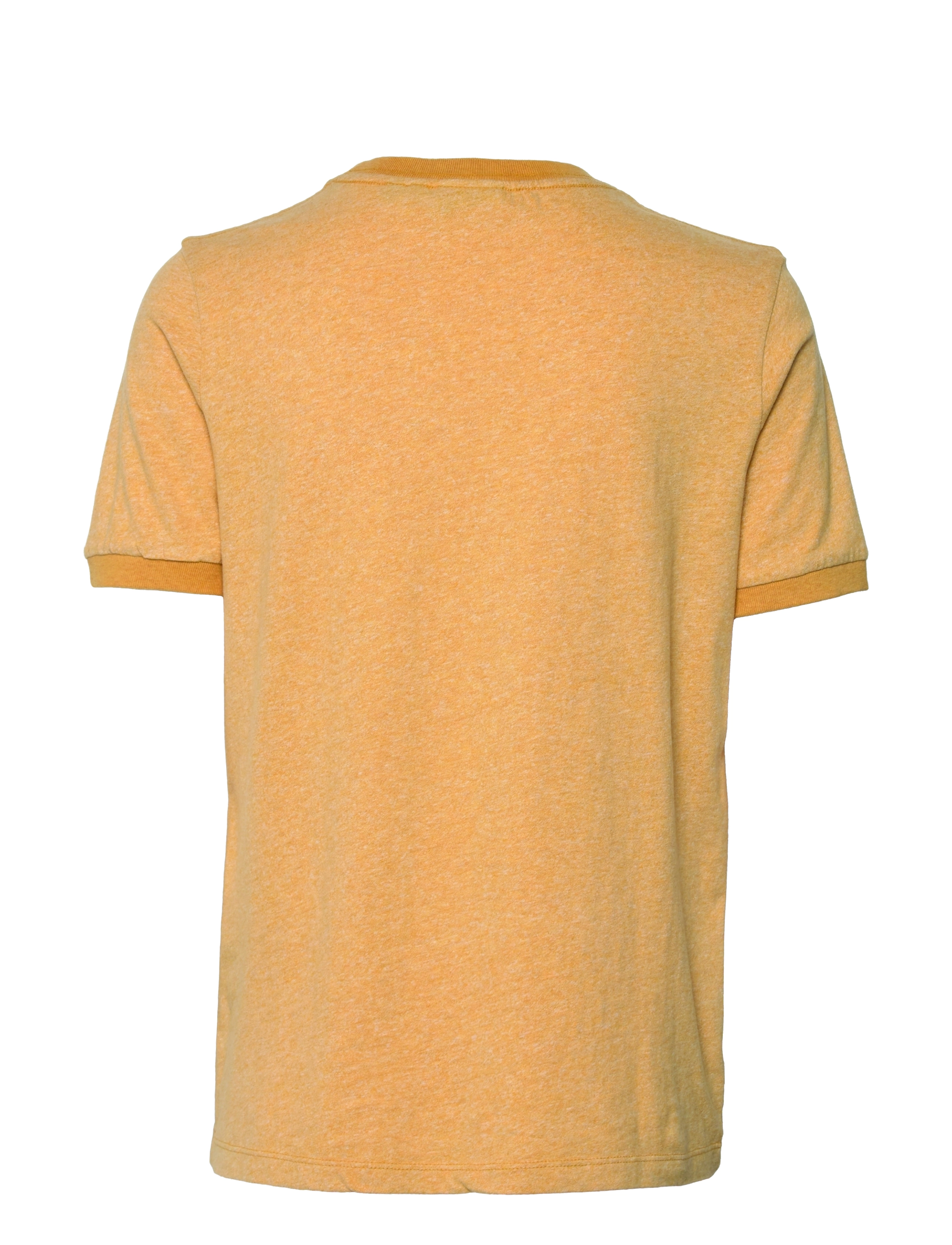 Superdry - VINTAGE LOGO EMB RINGER TEE - ochre marl/optic twist - 1