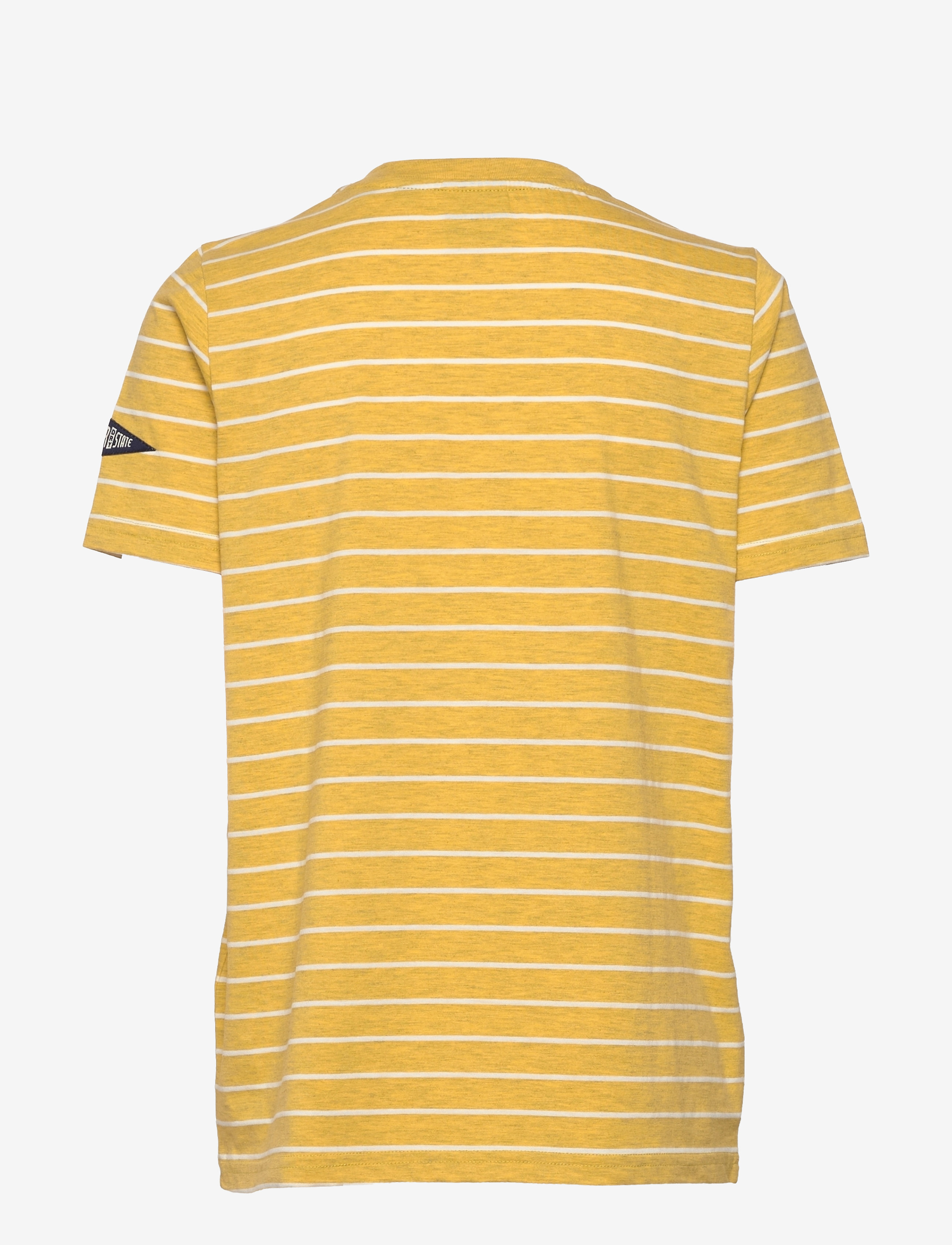 Superdry - Script Style Col Stripe Tee - pigment yellow marl - 1