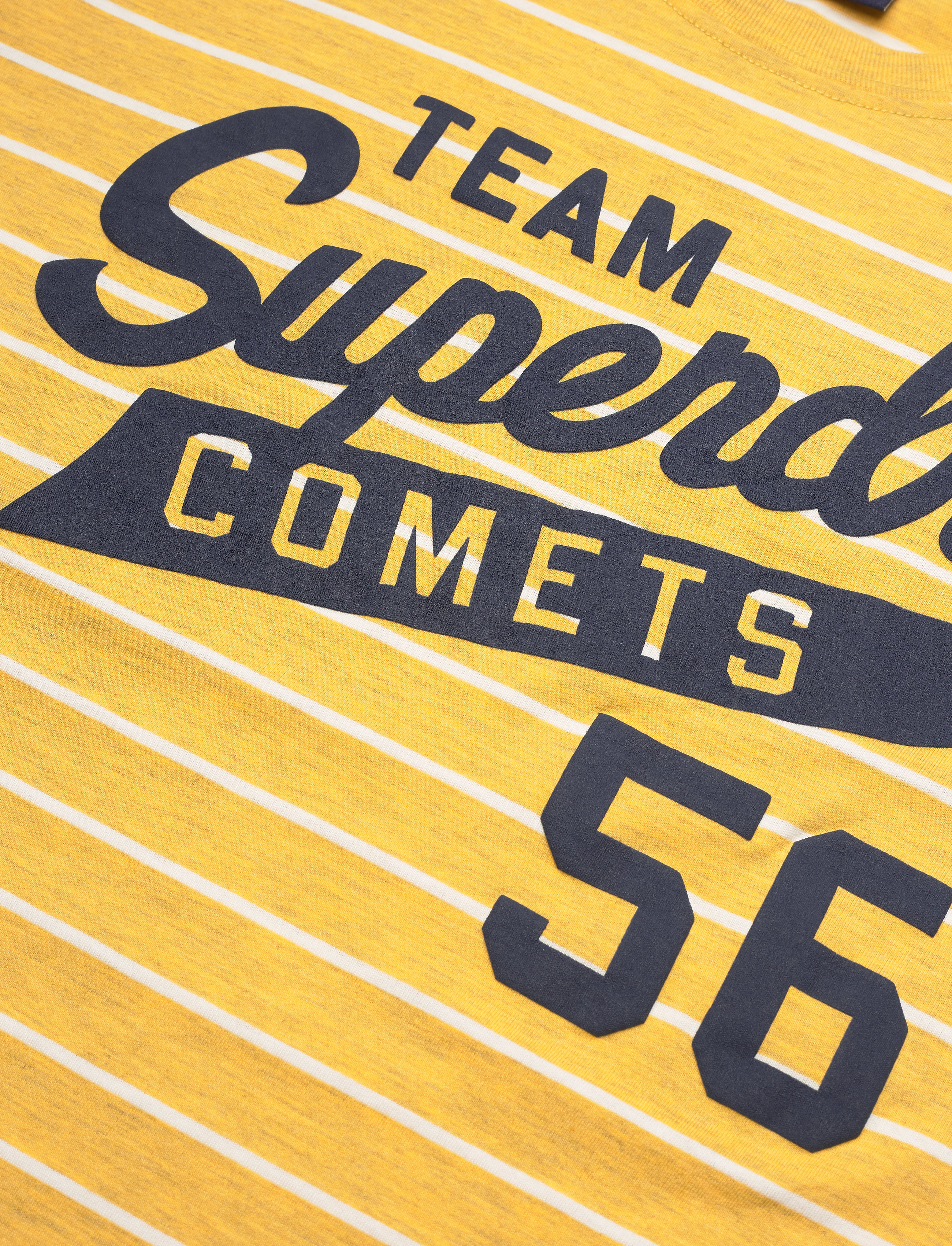 Superdry - Script Style Col Stripe Tee - pigment yellow marl - 2