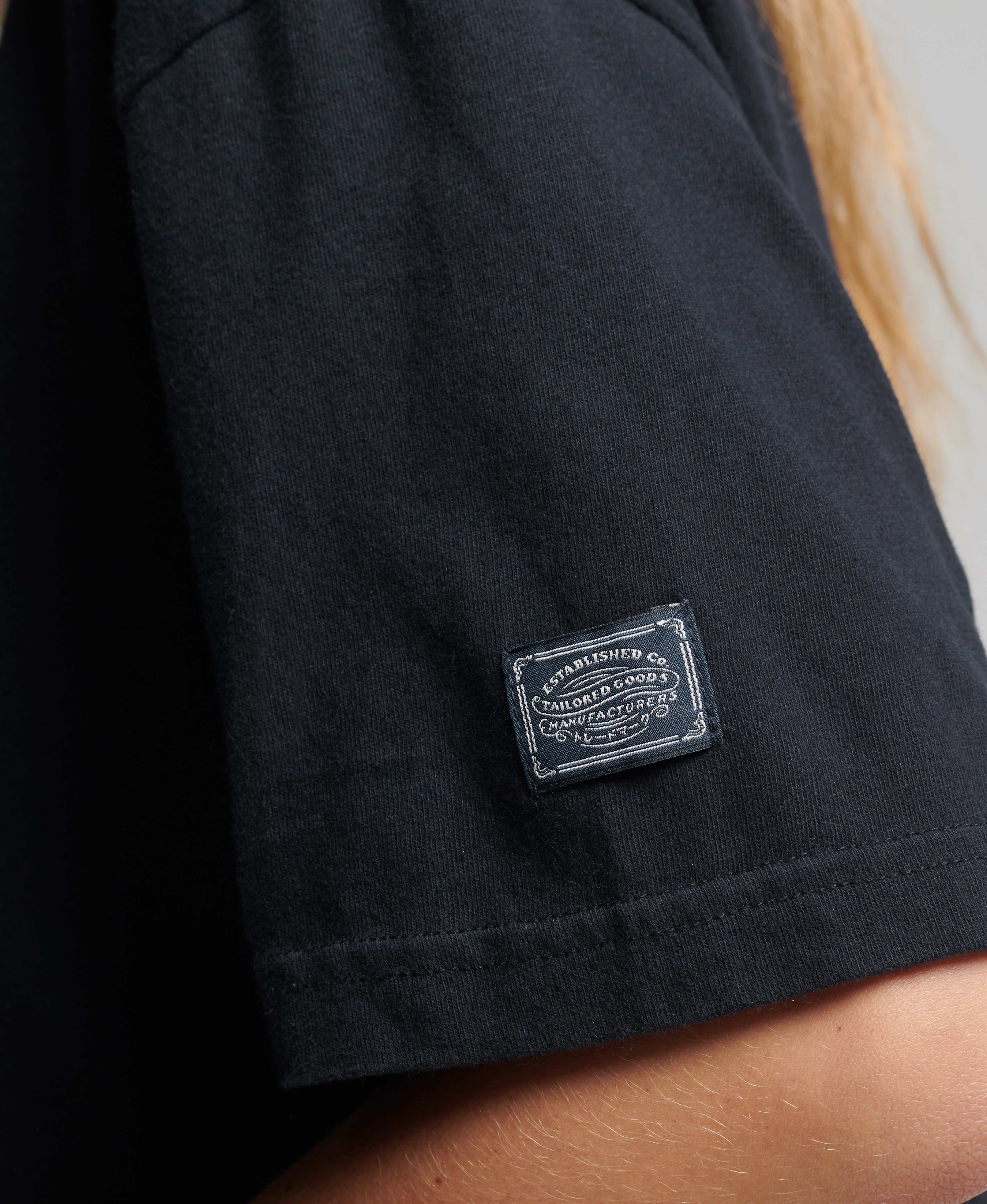 Superdry - VINTAGE VL NARRATIVE TEE - eclipse navy - 4